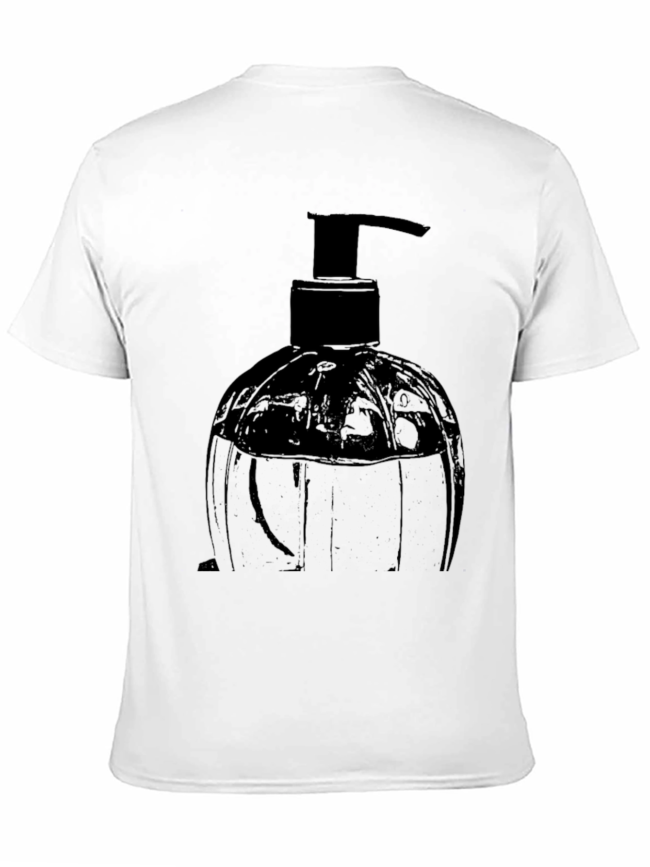 Black Black Soap Dispenser Graphic Tee view 11