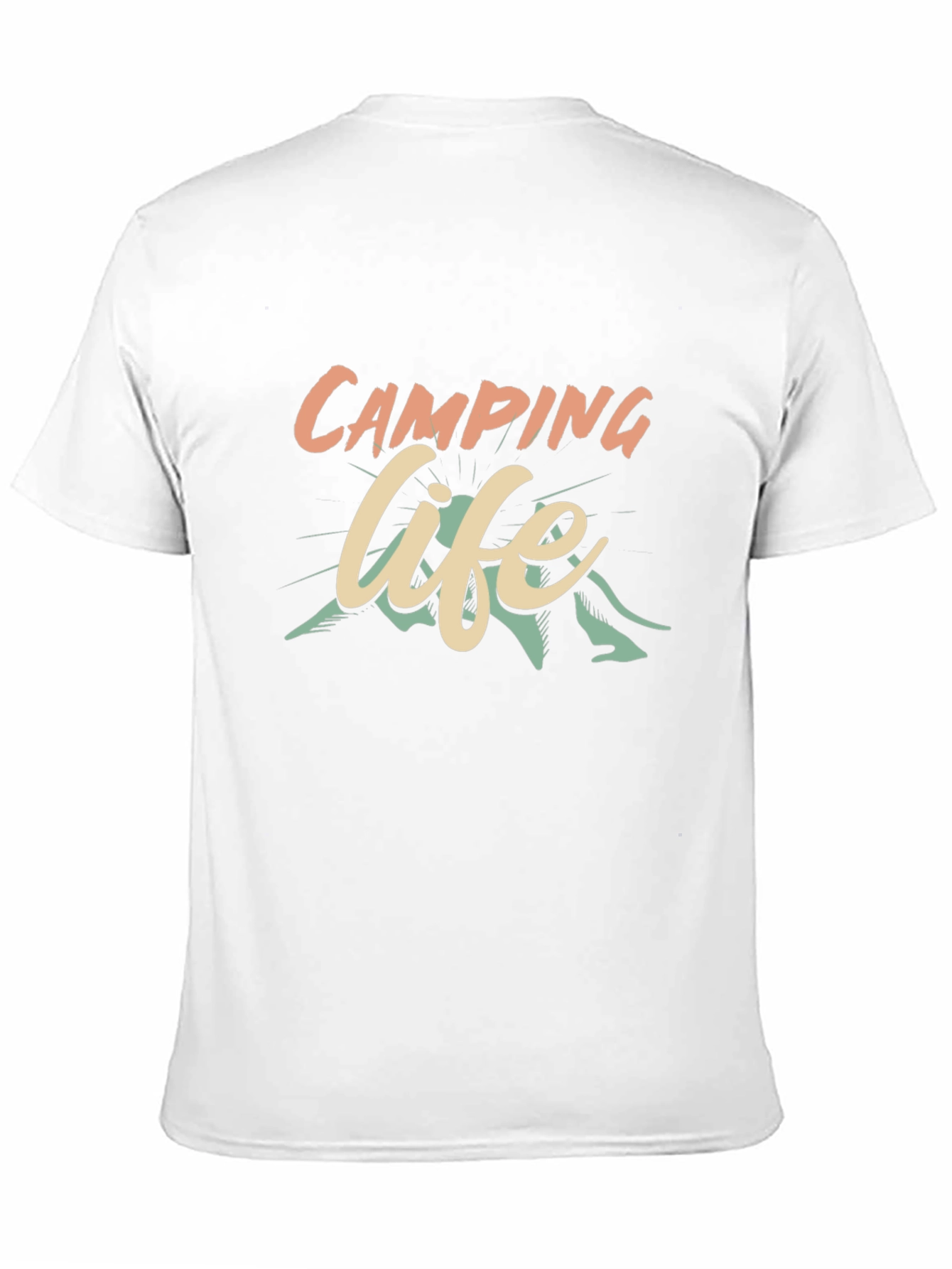 Black Camping Life Graphic Tee view 11