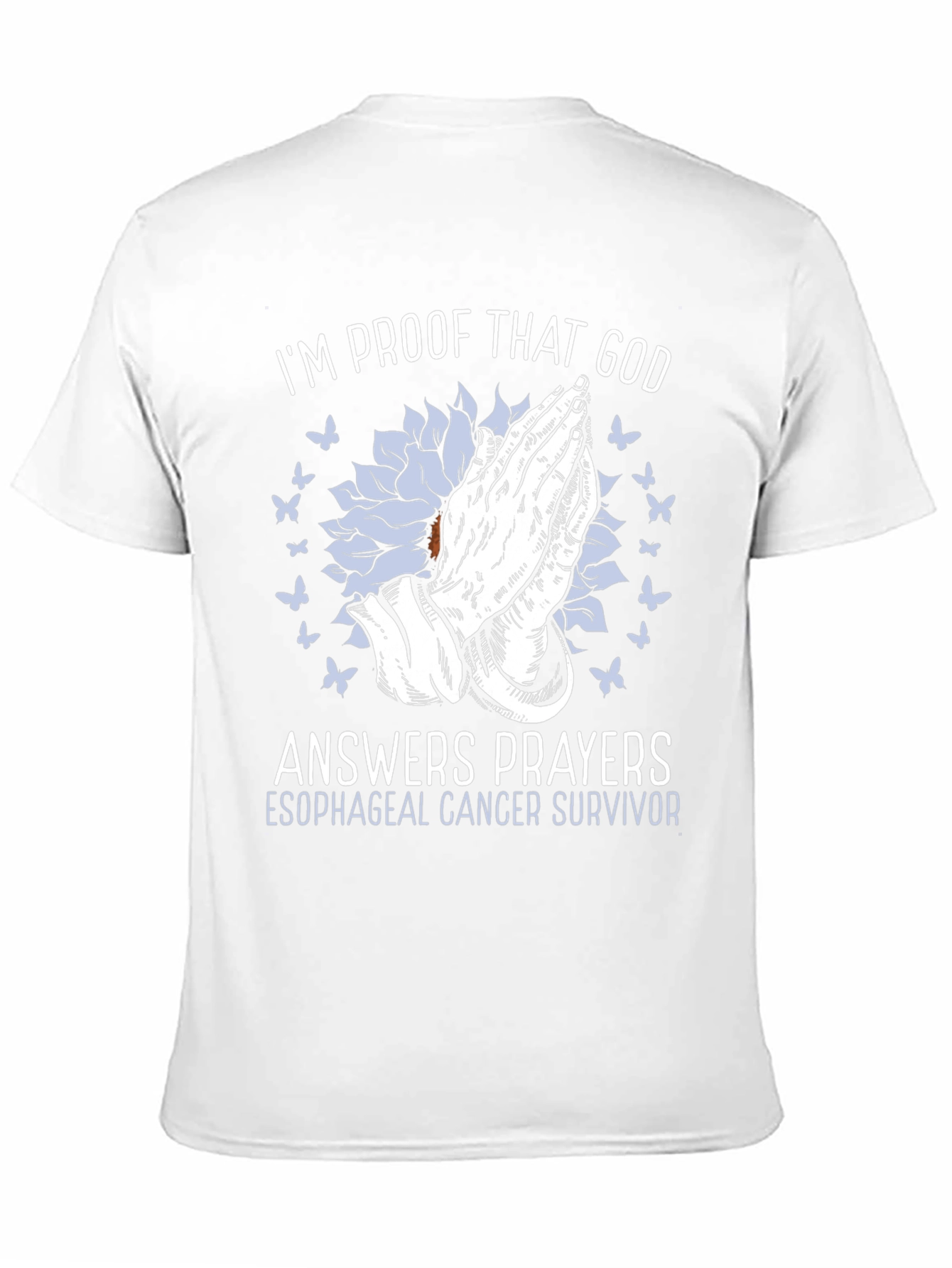 Black Faithful Cancer Survivor T-Shirt view 11