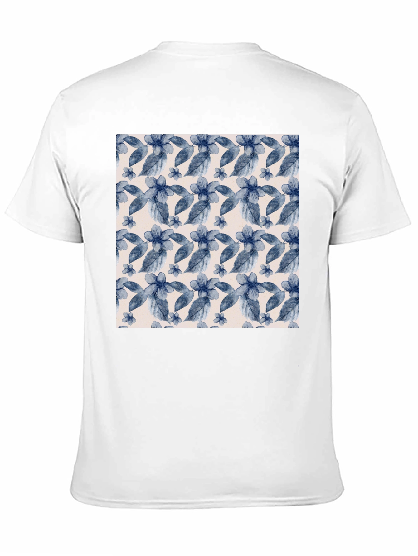 Black Floral Print Tee view 11