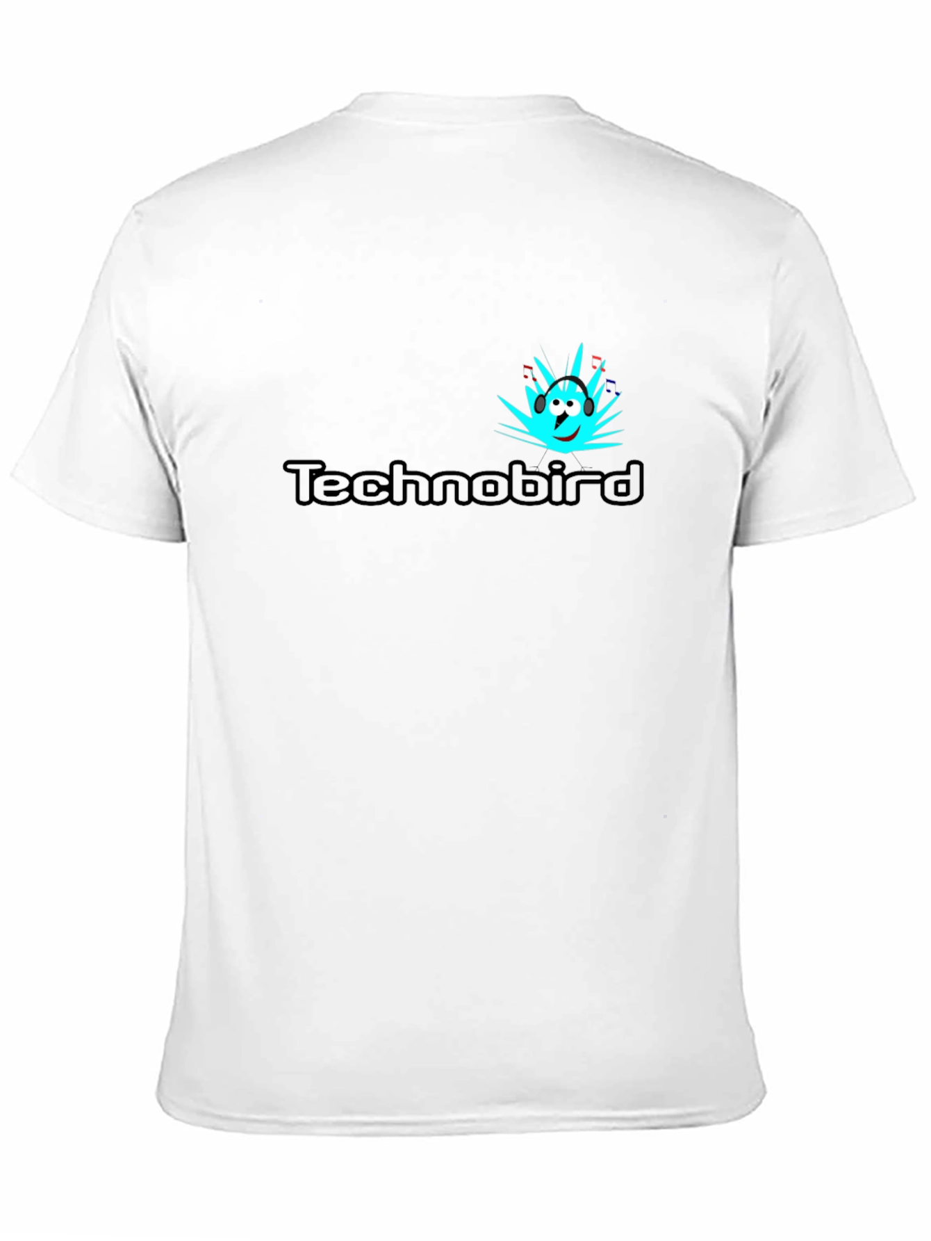 Black Technobird Graphic Tee - Stylish Black Cotton T-Shirt view 11