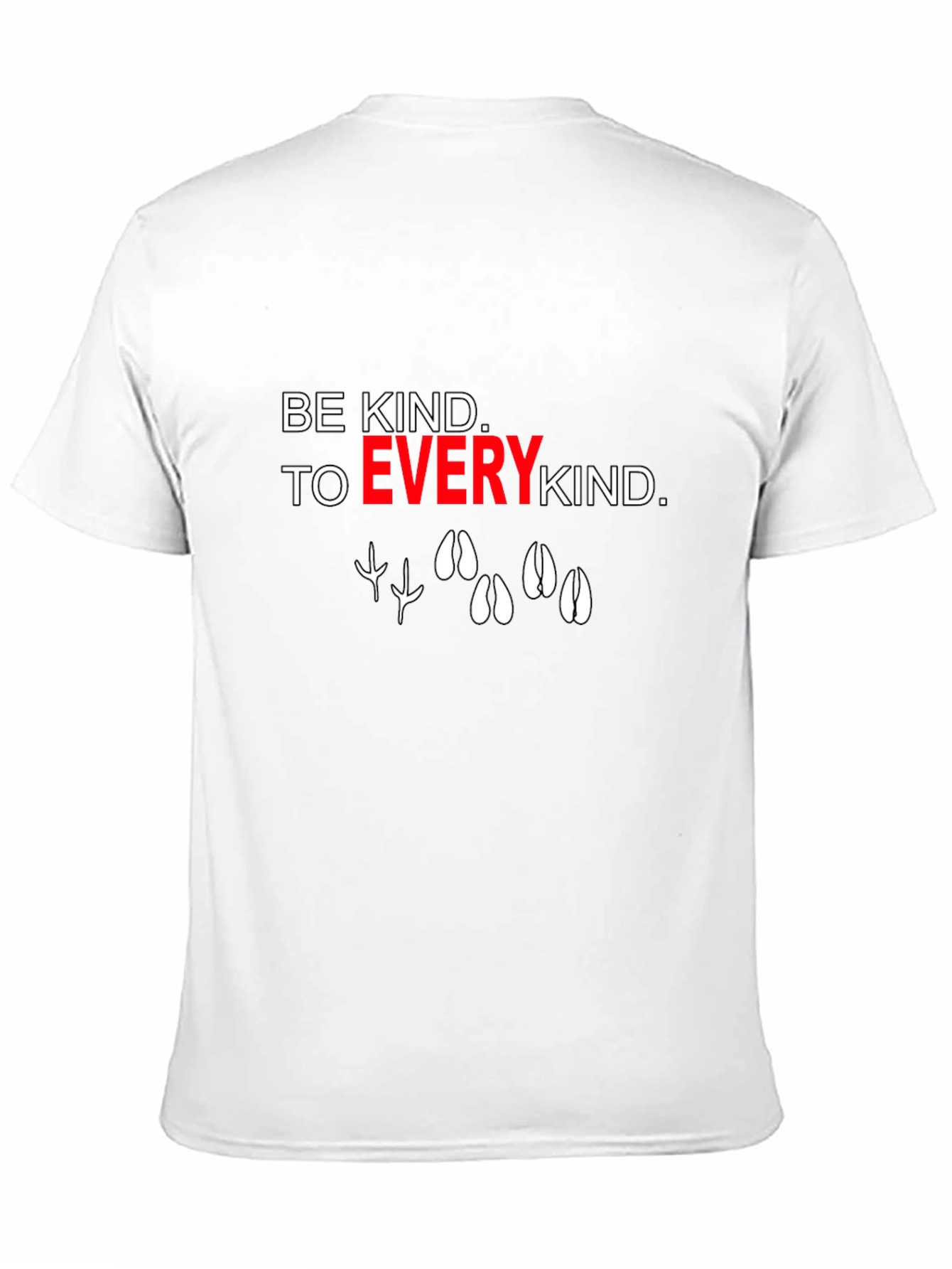 Black Be Kind to Every Kind T-Shirt view 11