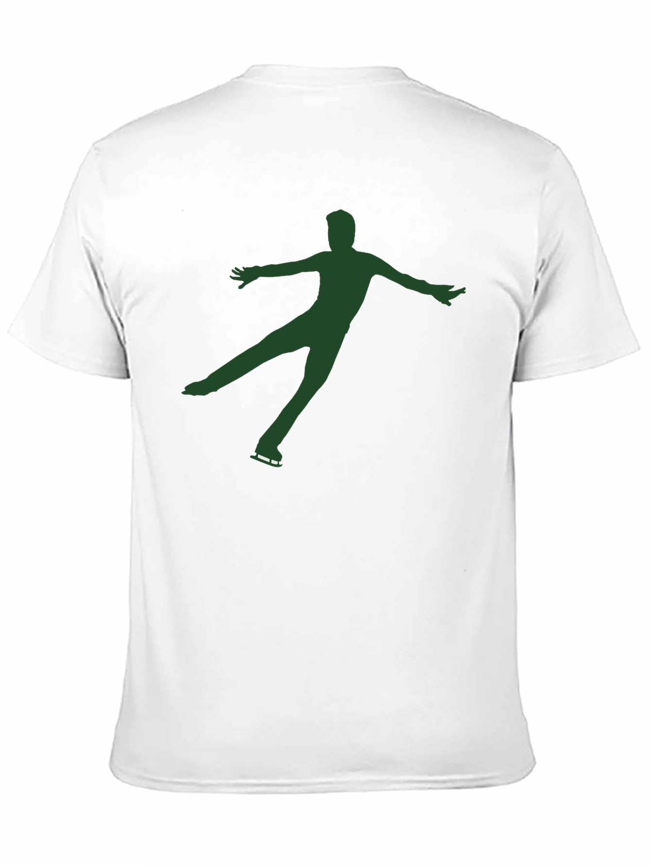 Black Figure Skater Graphic Tee - Black view 11