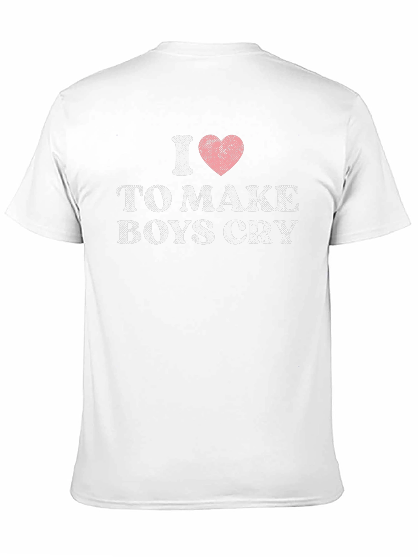 Black I Heart to Make Boys Cry Graphic T-Shirt view 11