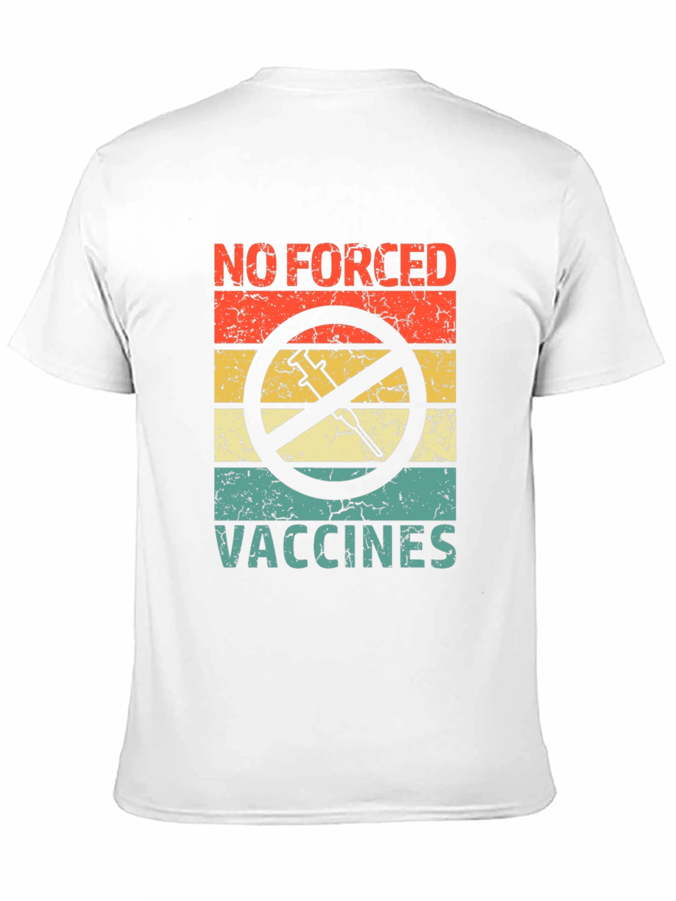 No Forced Vaccines T-Shirt - Anti Vax Tee - 11