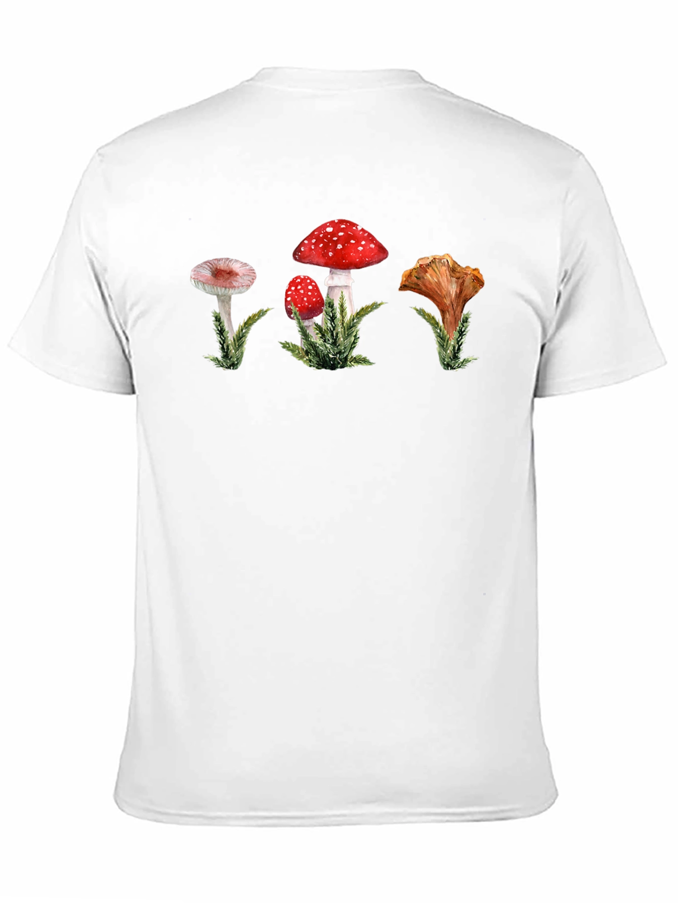 Black Mushroom Graphic T-Shirt view 11