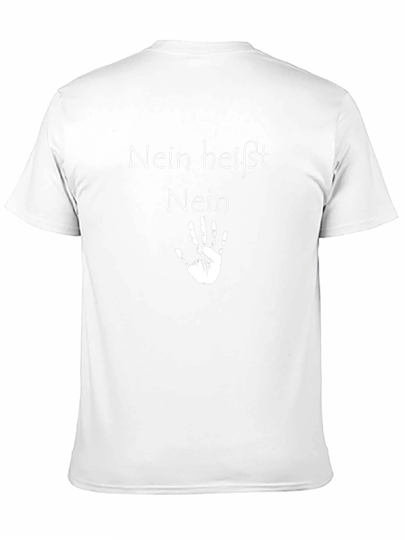 Nein Heisst Nein Black T-Shirt - 11