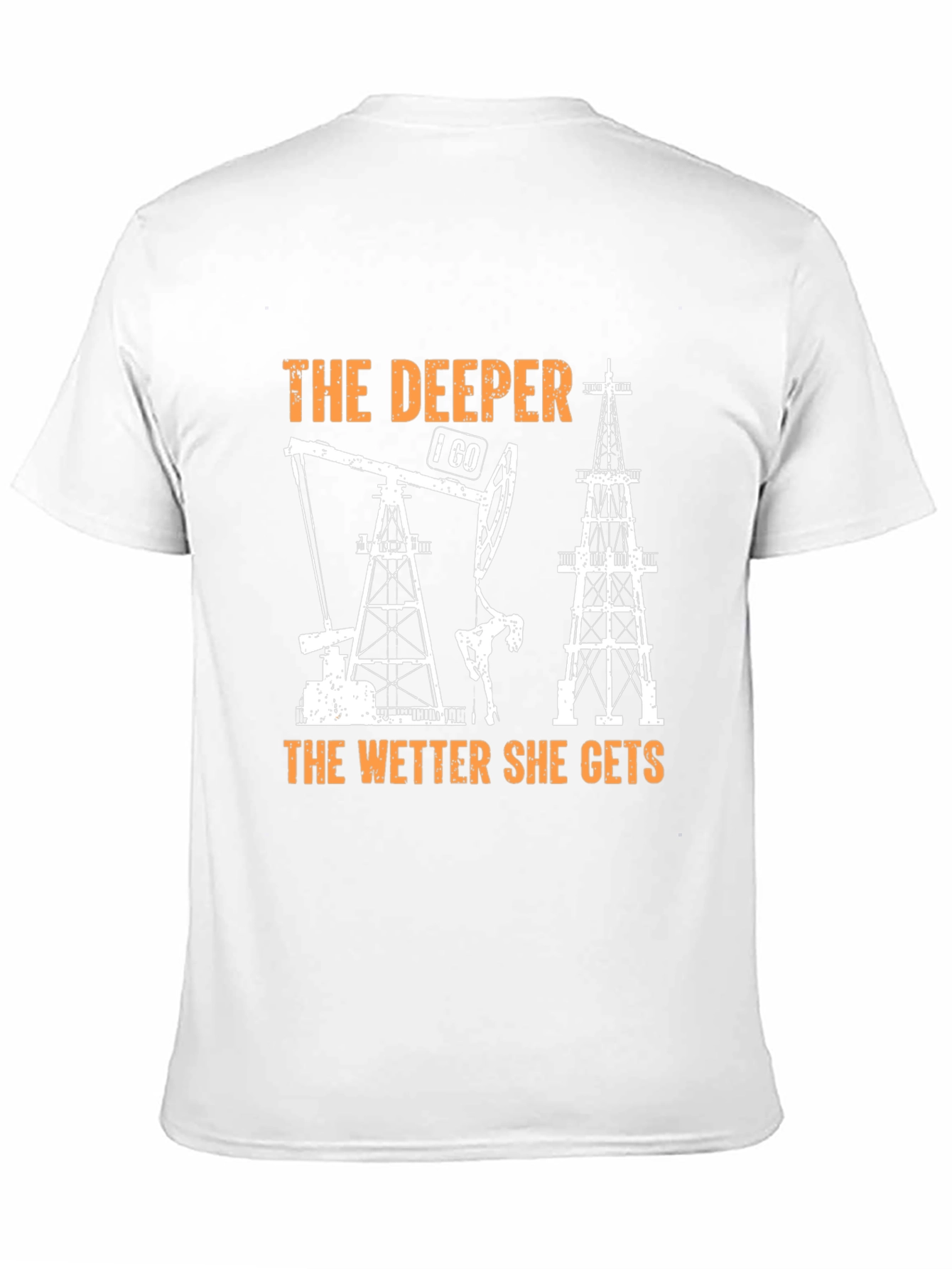 Black The Deeper I Go T-Shirt view 11