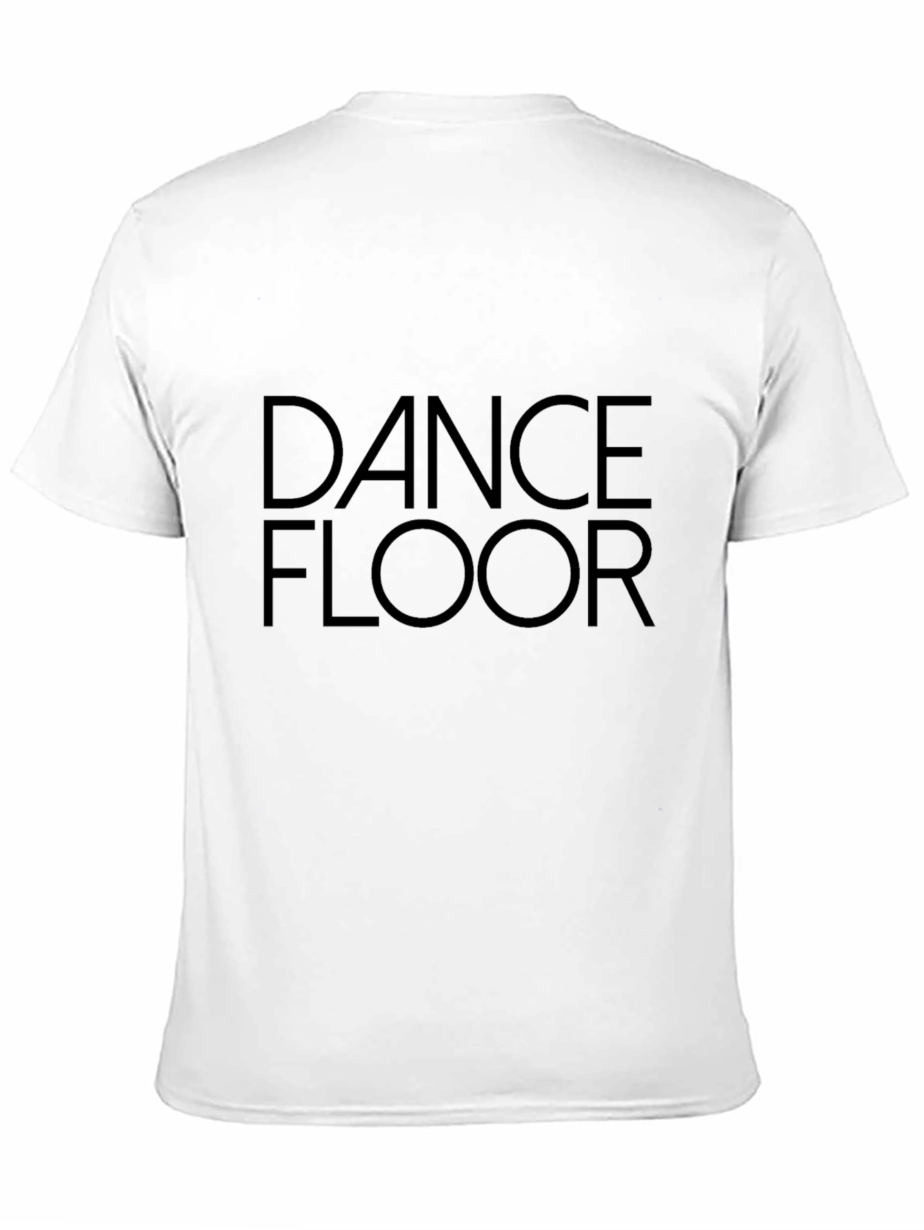 Black Dance Floor Black T-Shirt - Stylish Club Wear view 11