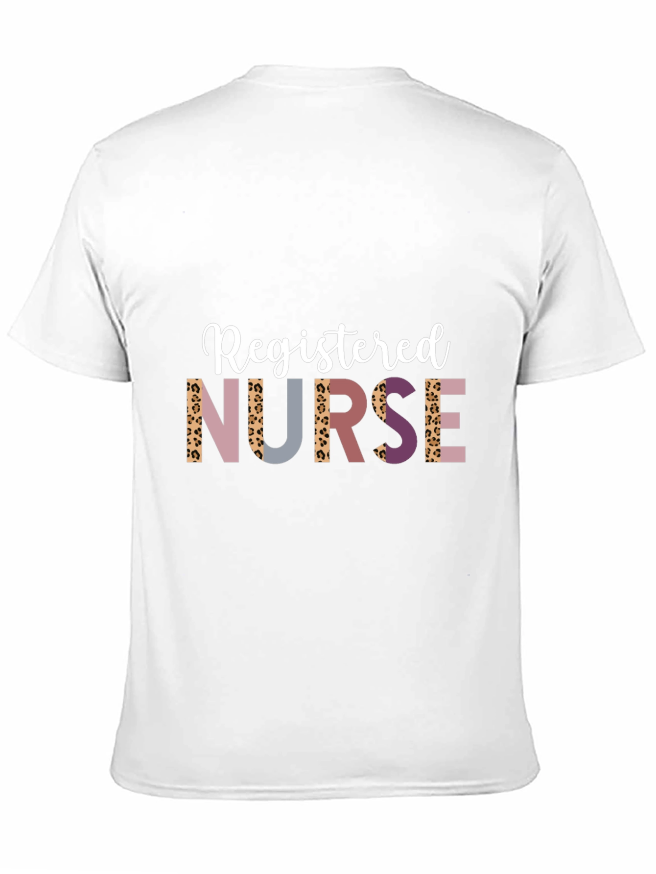Black Registered Nurse Graphic T-Shirt view 11