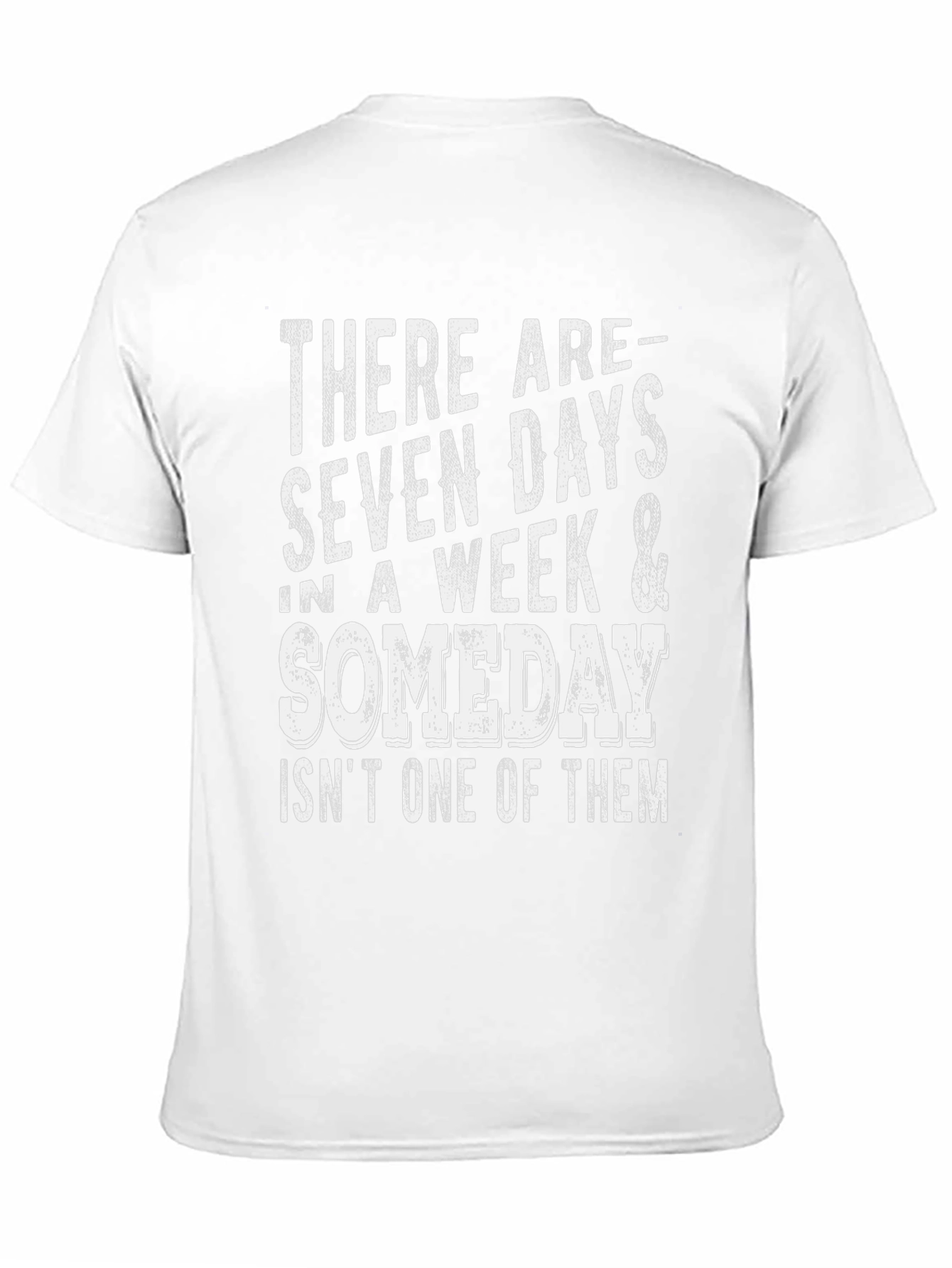 Black Funny 'Someday' Graphic T-Shirt view 11