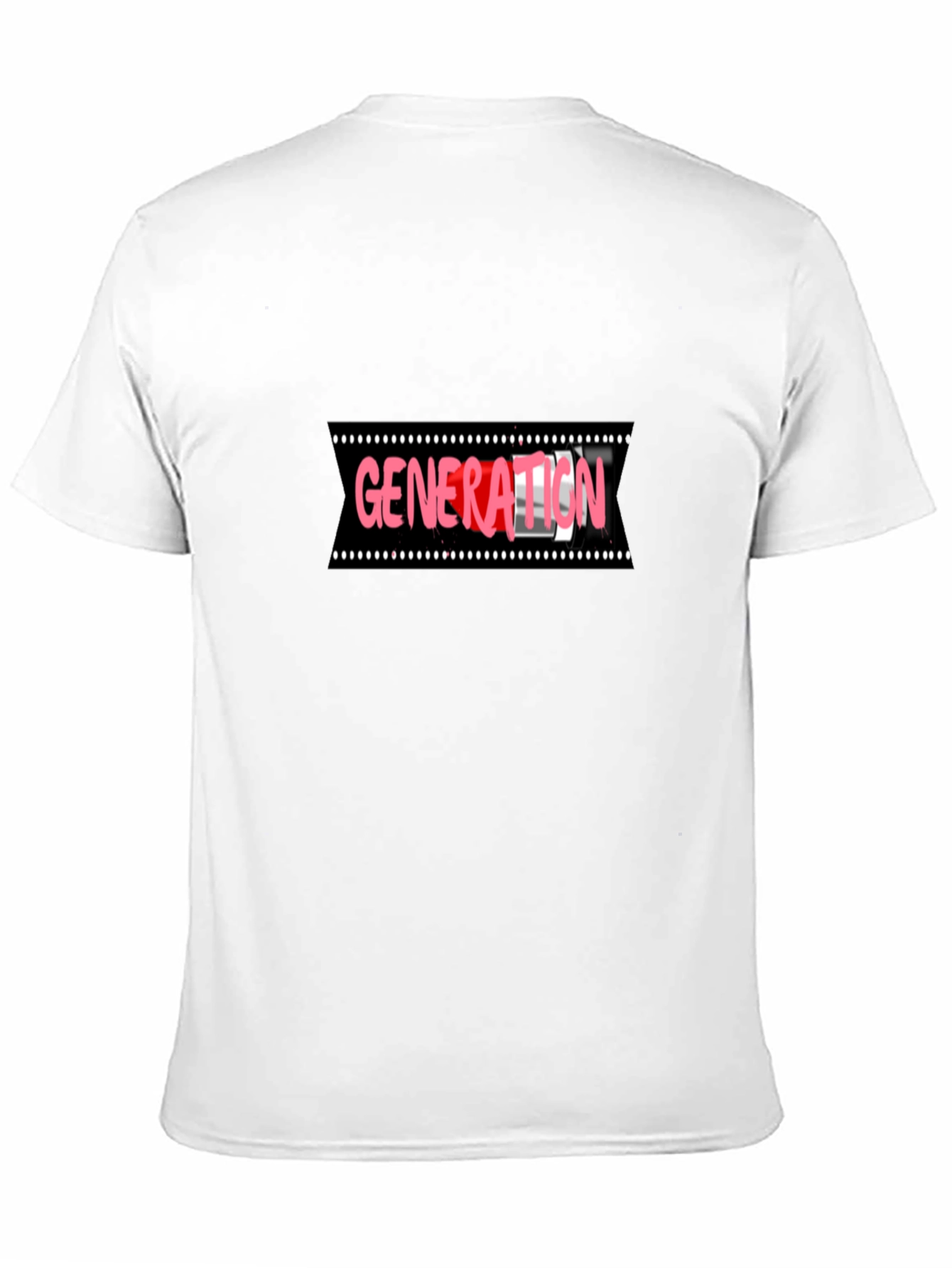 Black Generation T-Shirt - Black Crew Neck Tee view 11