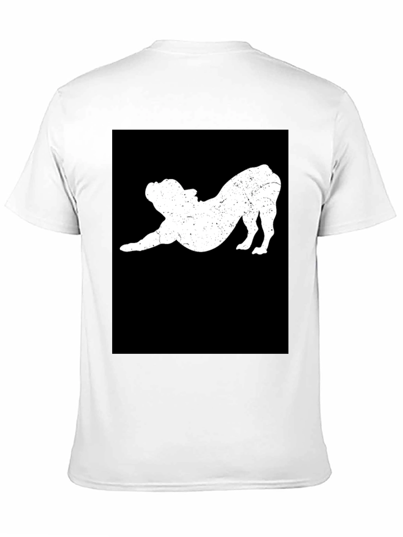 Black Bulldog Stretch Black T-Shirt - Comfort Fit view 11