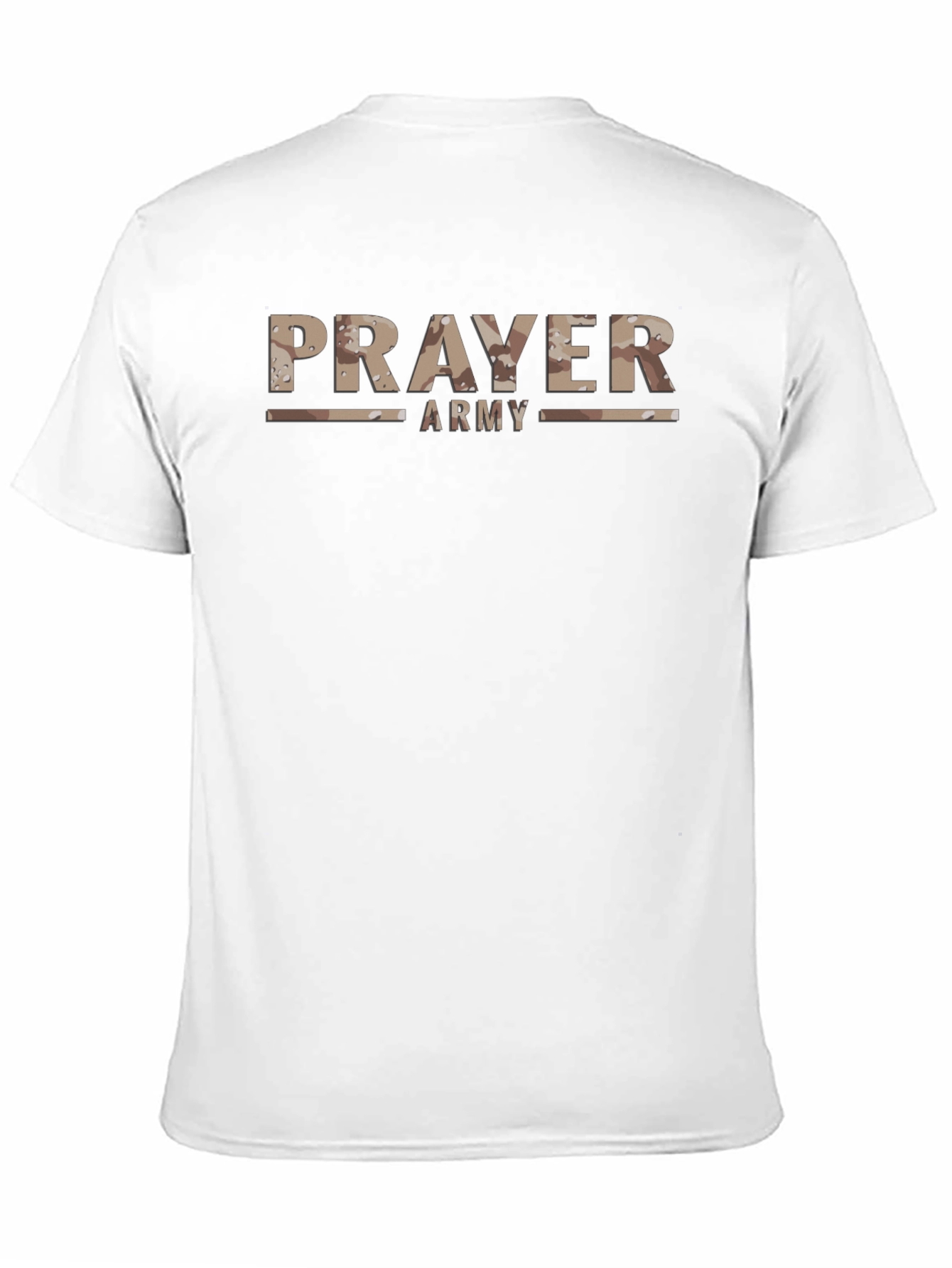 Black Prayer Army Camo Graphic T-Shirt view 11
