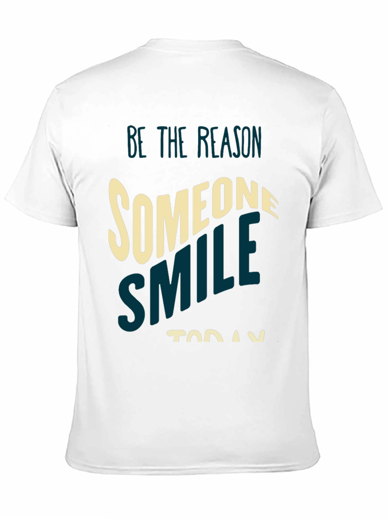 Black Be The Reason Smile Graphic Tee view 11