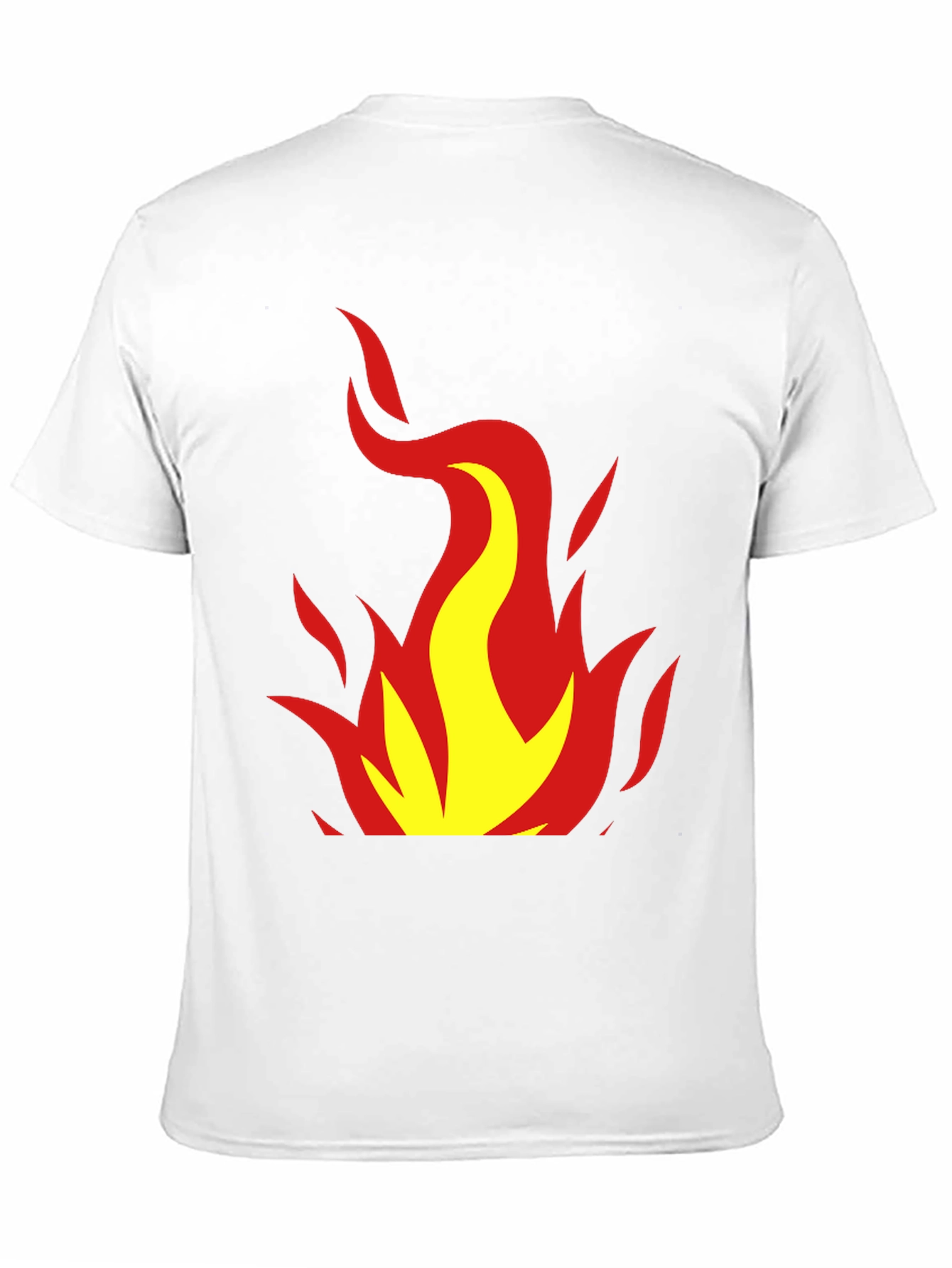 Black Flame Graphic Black Tee view 11