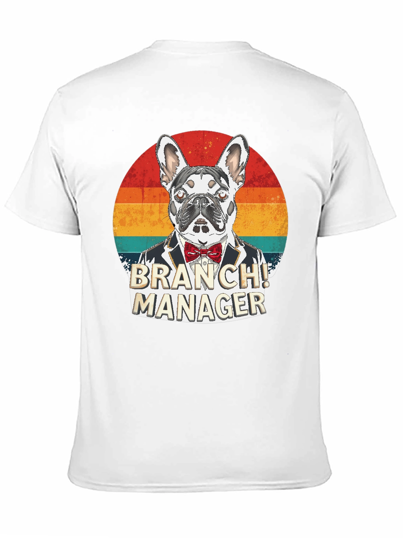 Black Branch Manager Bulldog T-Shirt view 11