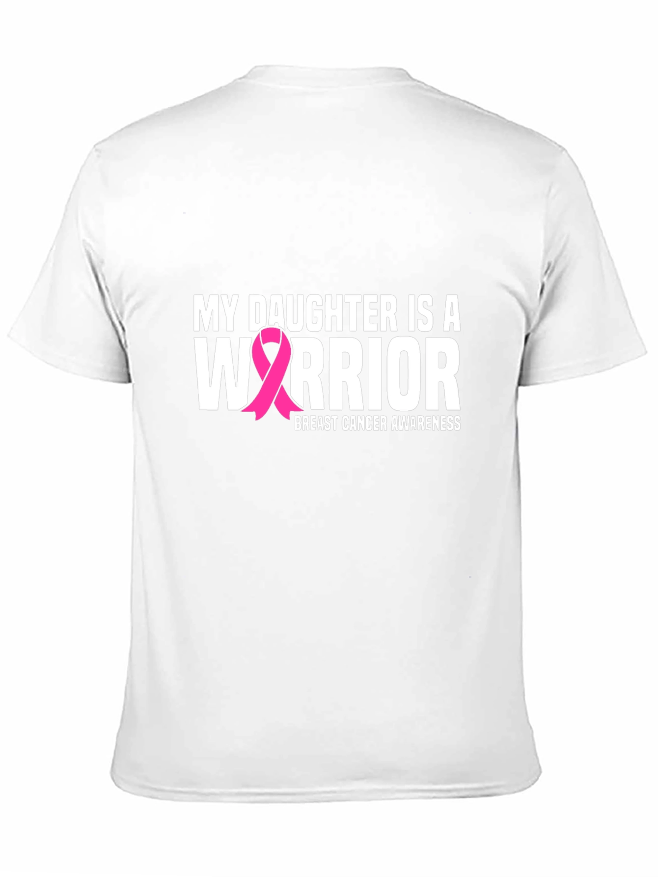 Black Breast Cancer Awareness Warrior T-Shirt view 11