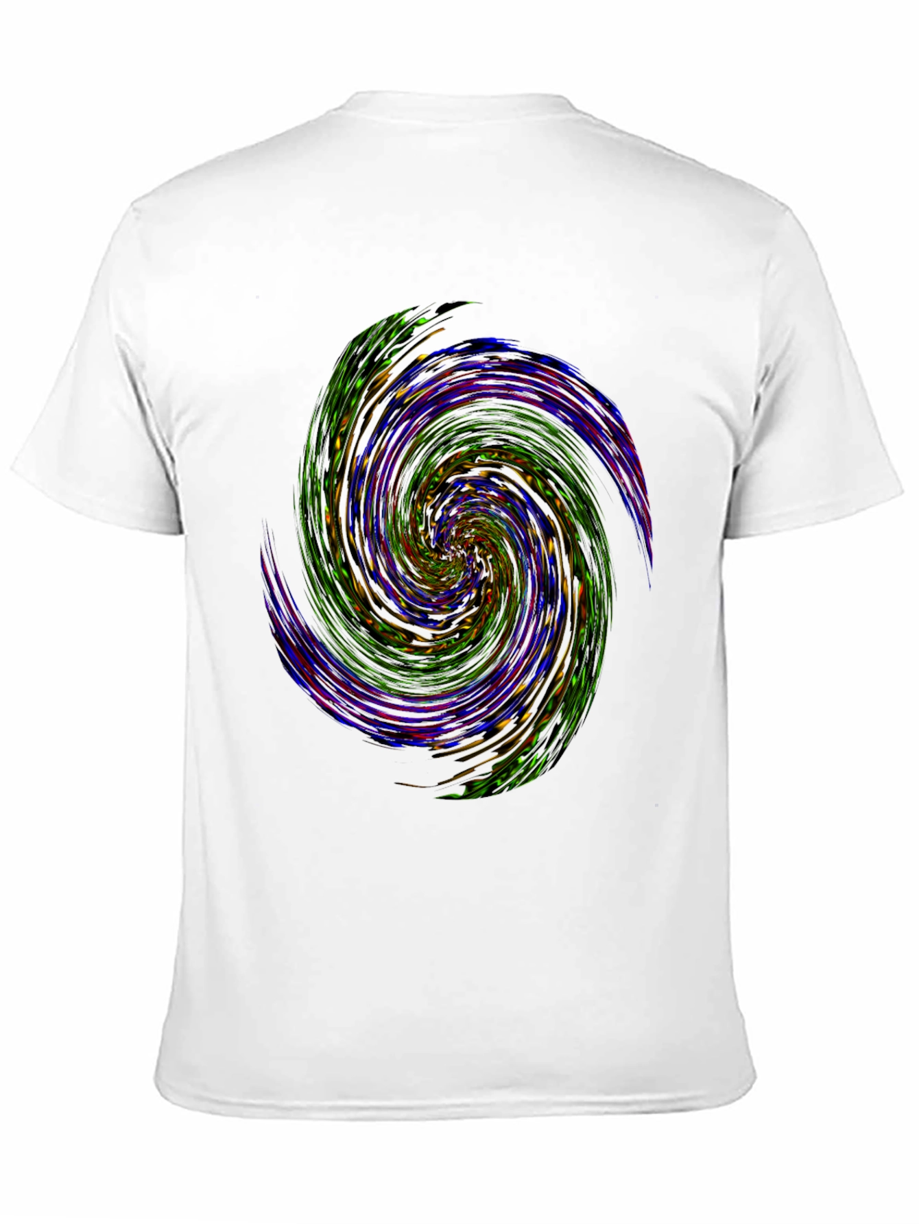 Vortex Spin Graphic Tee - Black Cotton Comfort - 11