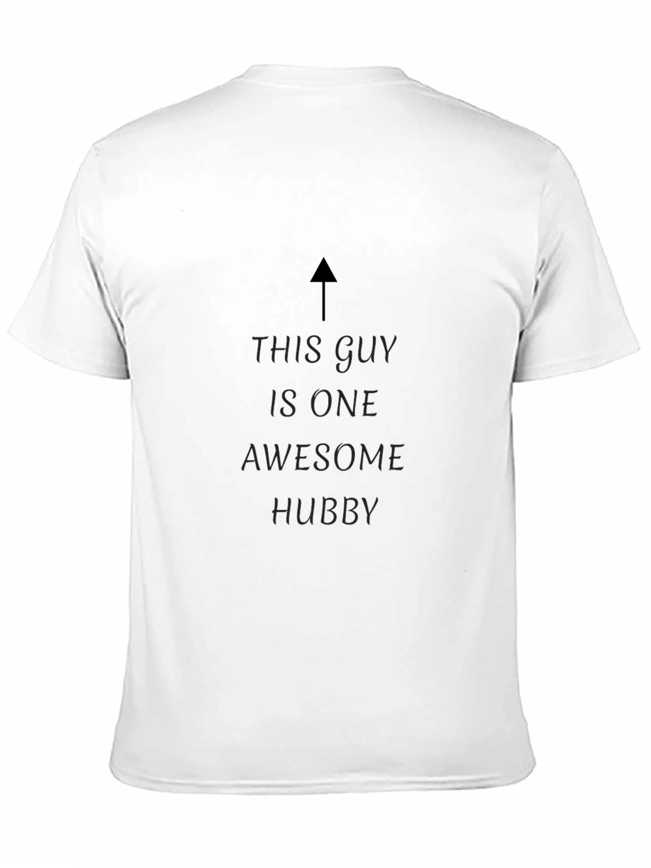 Black Awesome Hubby T-Shirt - Perfect Gift for Husbands view 11