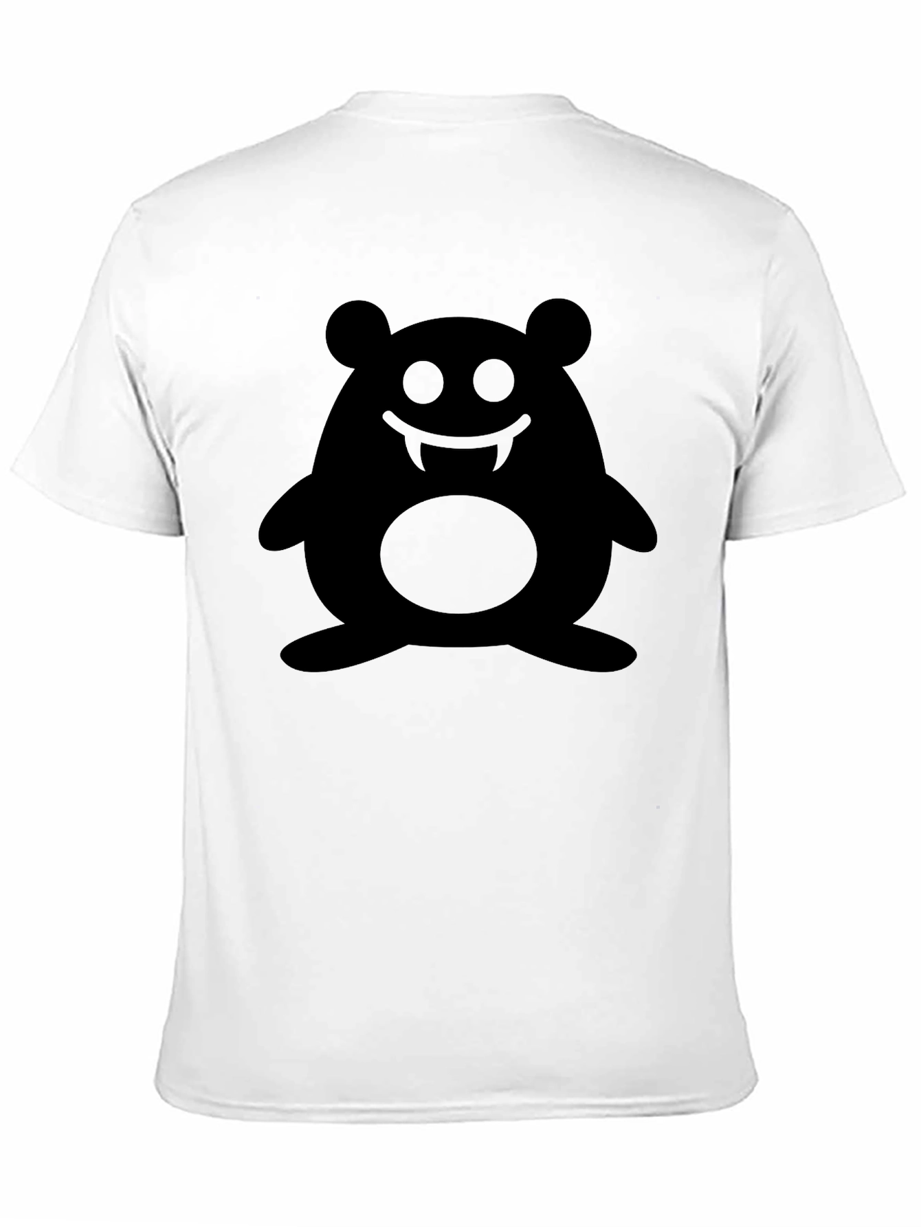 Black Vampire Hamster Graphic Tee - Black T-Shirt view 11