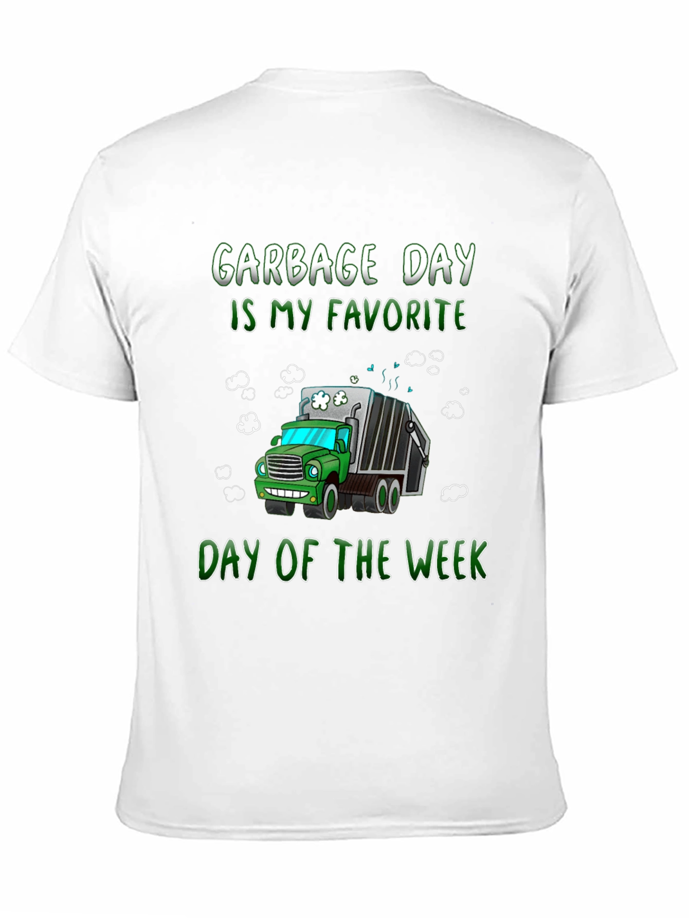Black Garbage Day T-Shirt: Fun & Unique Graphic Tee view 11
