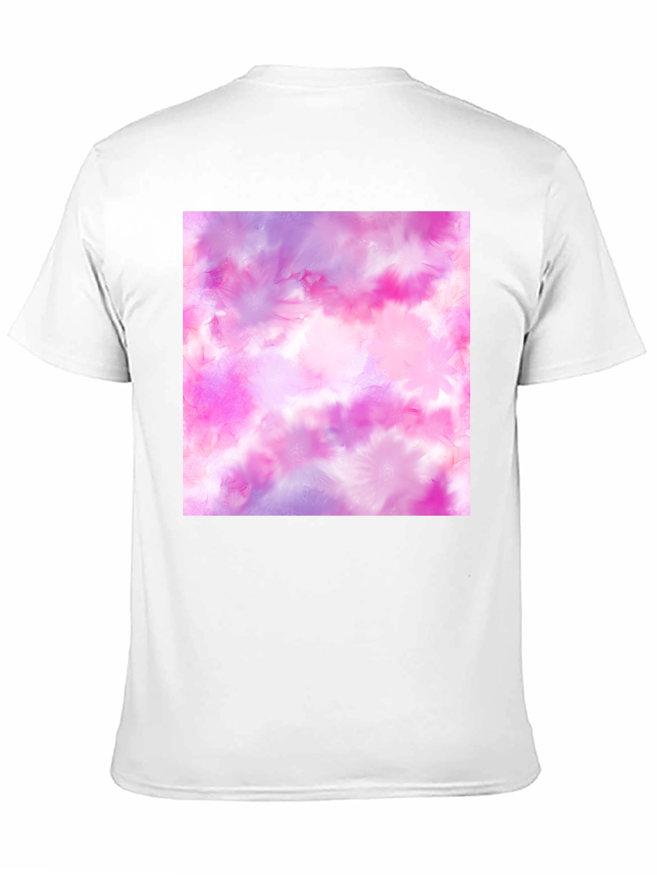Black Watercolor Tie-Dye Graphic Tee view 11
