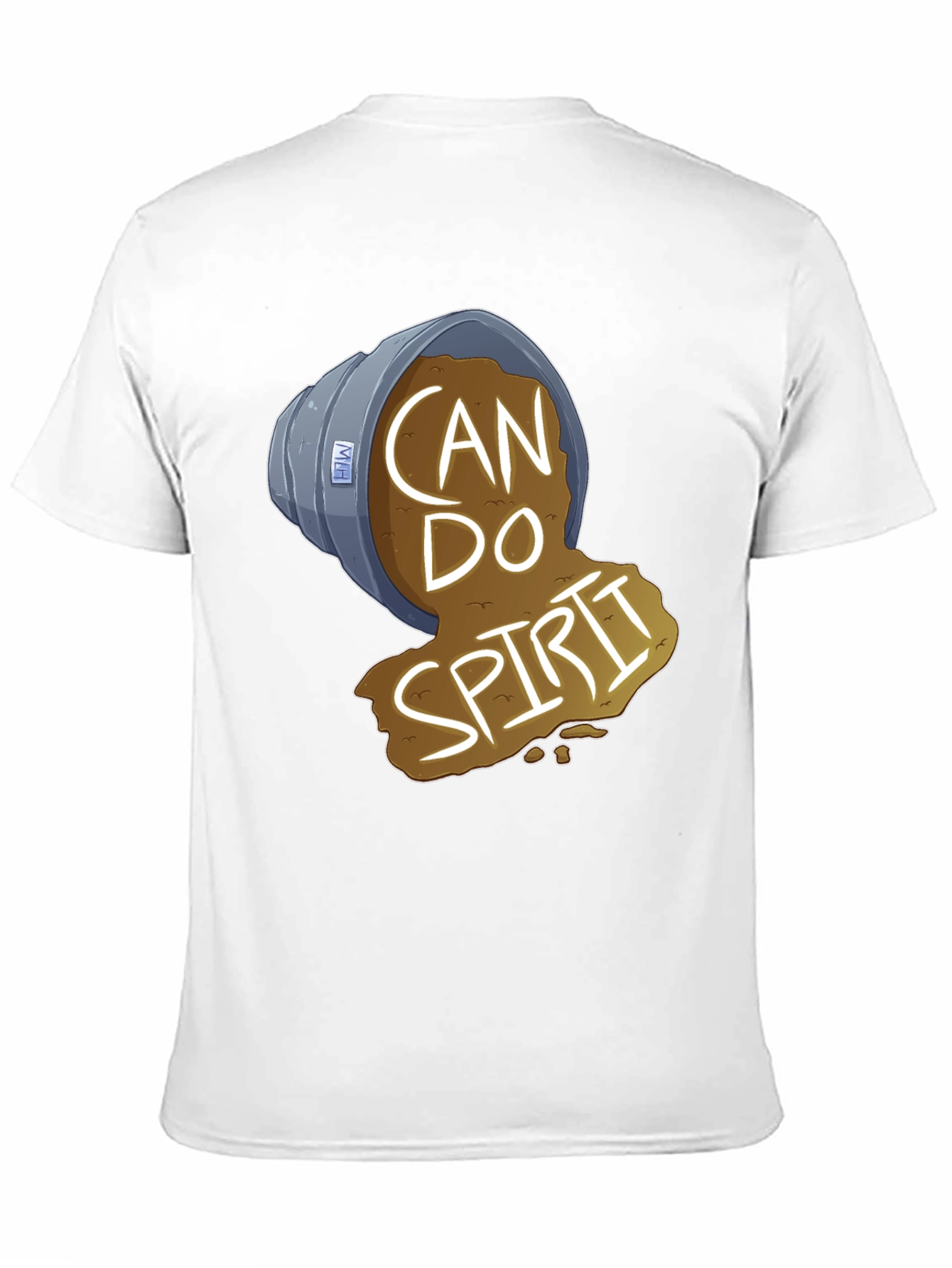 Black Can Do Spirit T-Shirt view 11