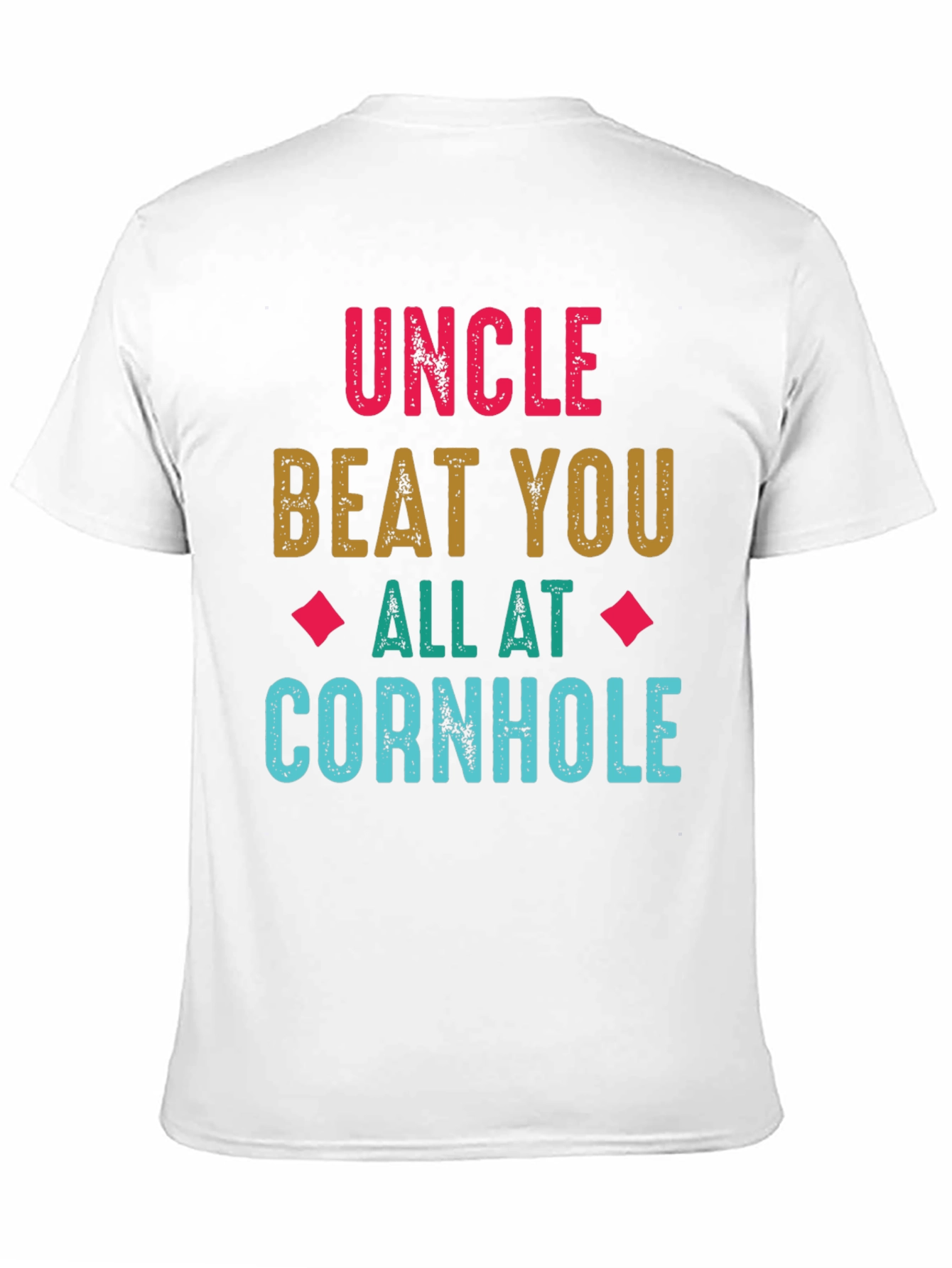 Black Uncle Cornhole T-Shirt - Funny Family Game Day Tee view 11