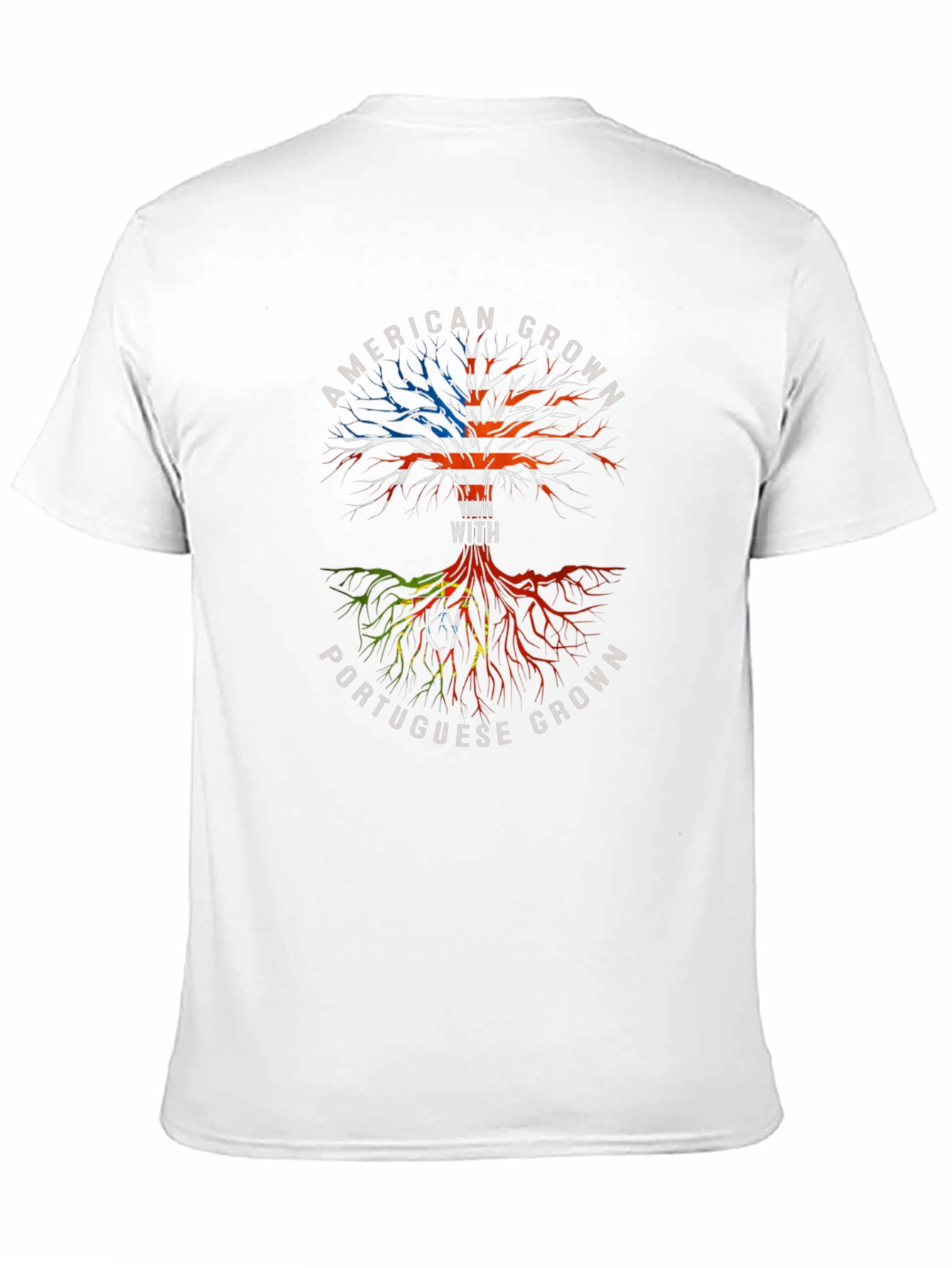 American & Portuguese Roots T-Shirt Heritage Pride - 11