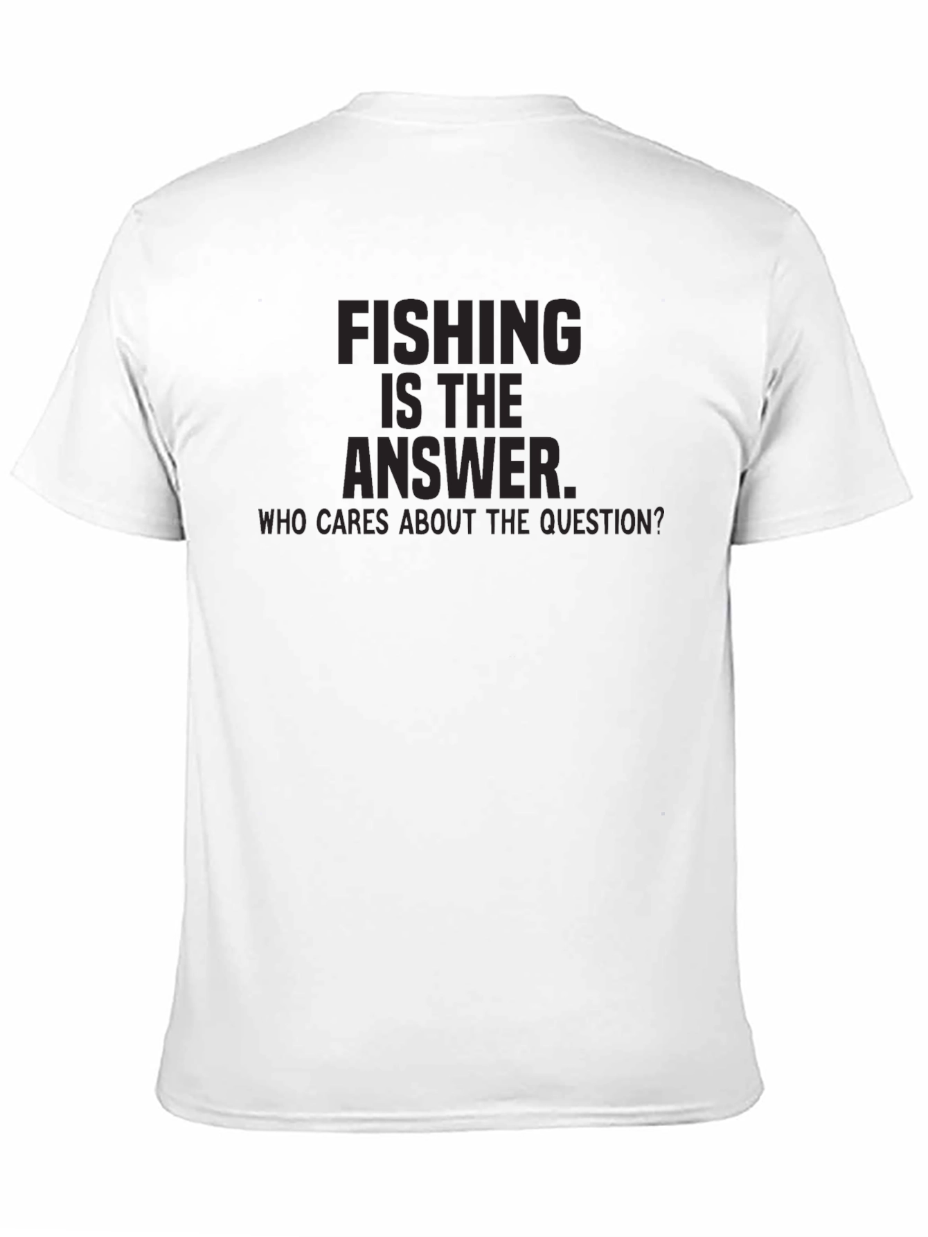 Black Fishing is the Answer T-Shirt view 11