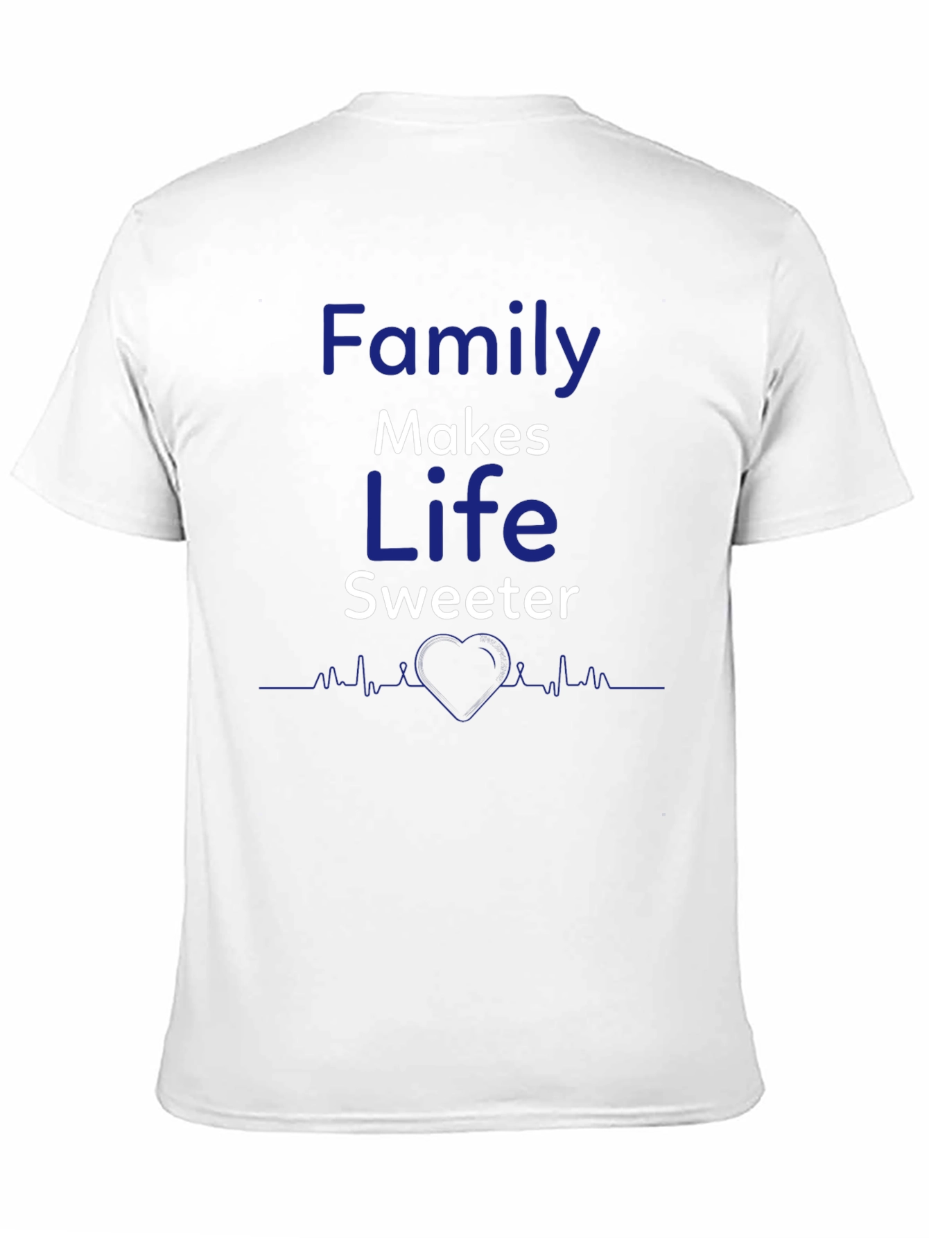 Black Family Makes Life Sweeter Black T-Shirt view 11