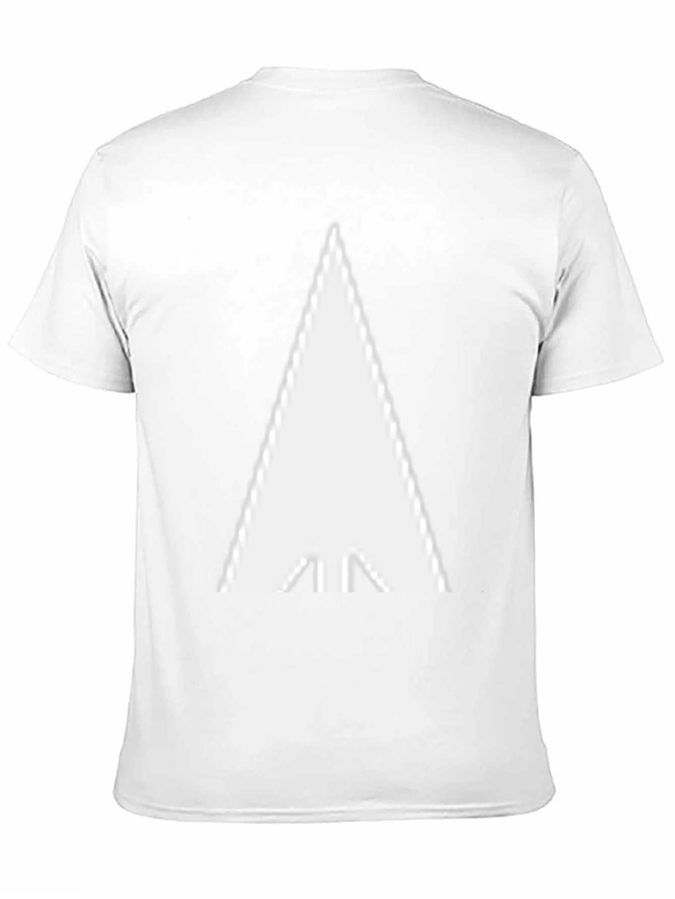 Black Modern White Arrow Graphic Tee view 11
