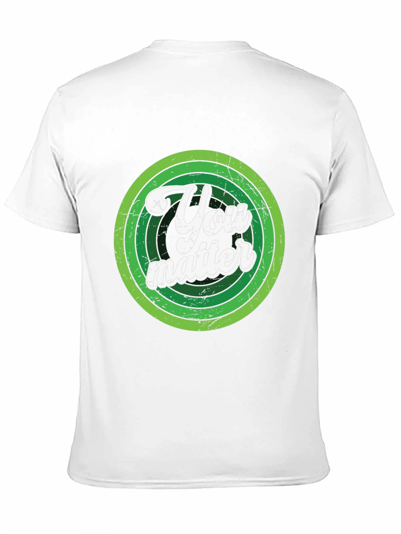 Black You Matter Graphic Tee - Men's Black T-Shirt view 11