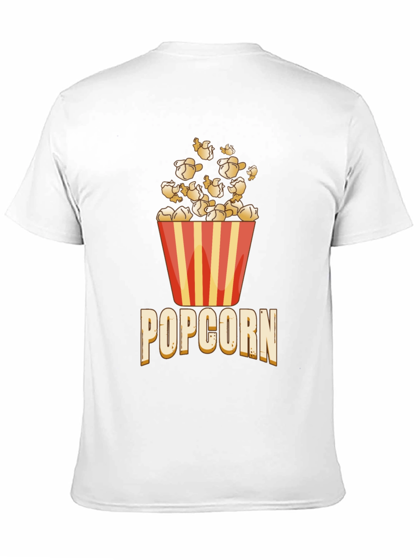 Black Popcorn Graphic Tee - Casual & Fun Style view 11