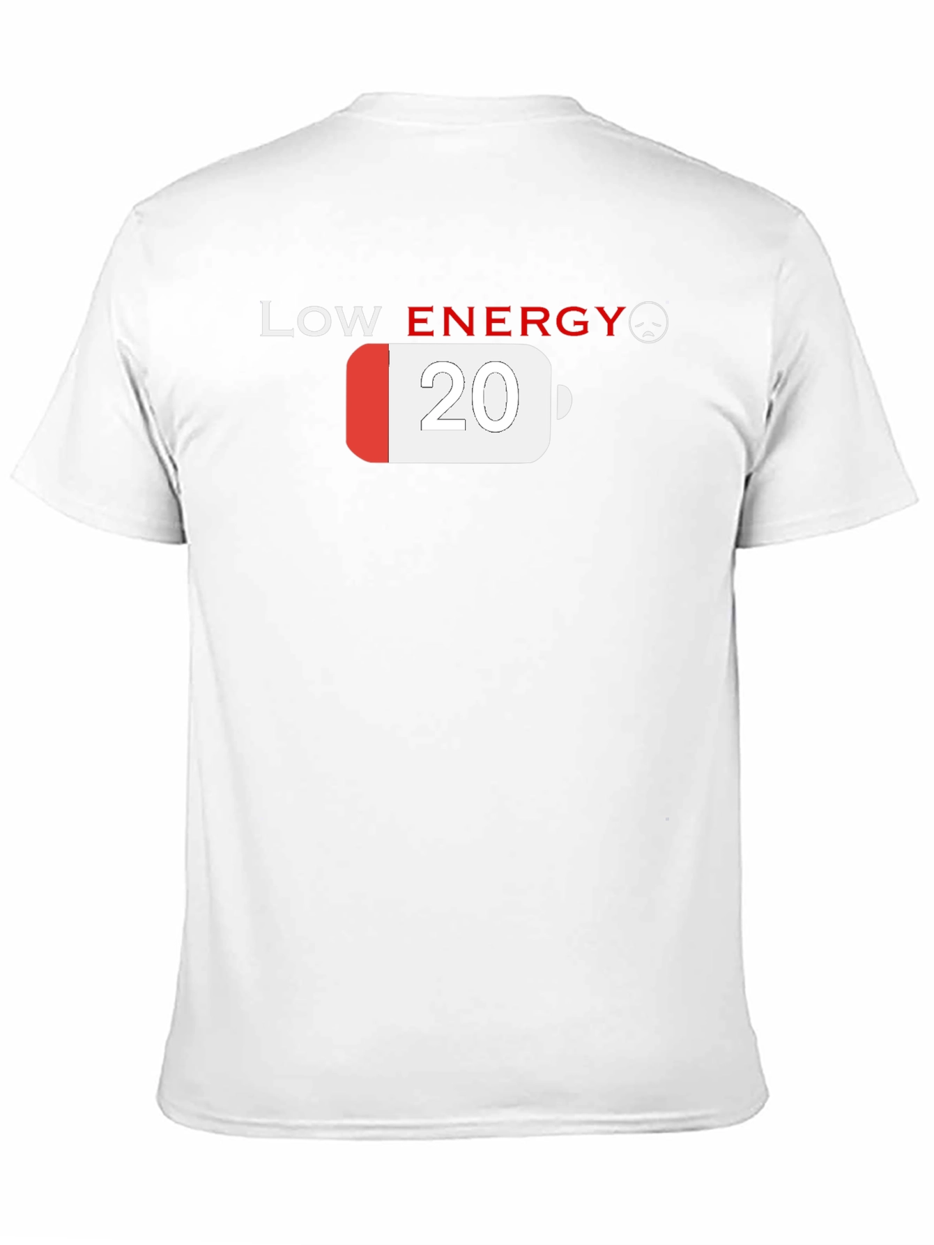 Black Low Energy Graphic T-Shirt - 20% Battery Life! view 11