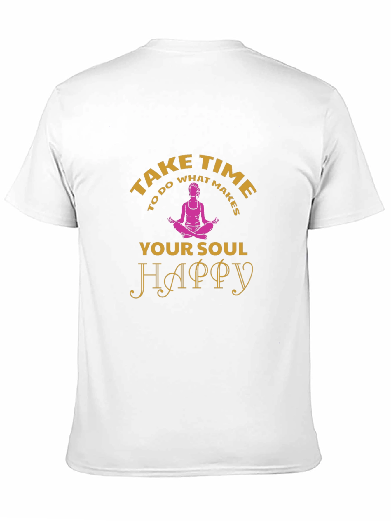 Black Motivational 'Take Time' Graphic Tee view 11