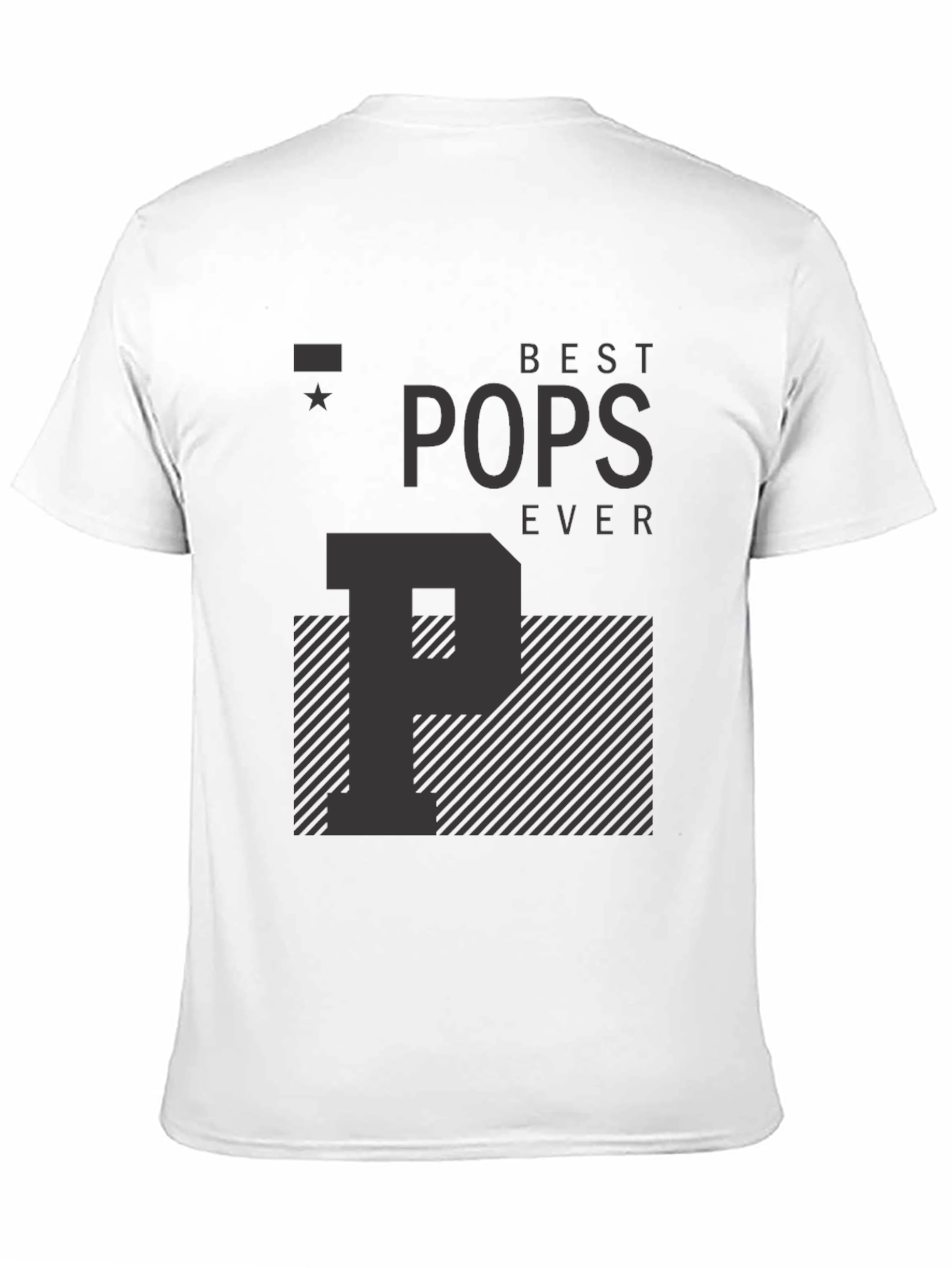 Black Best Pops Ever T-Shirt - Black Graphic Tee view 11