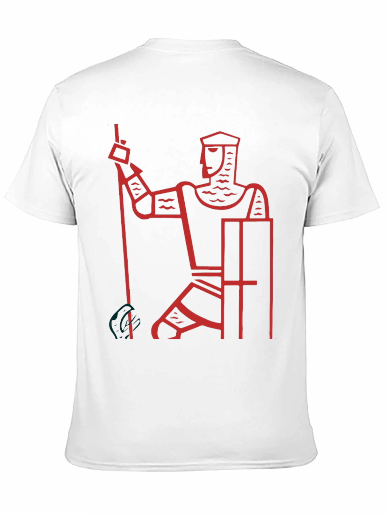 Black Knight Graphic Tee - Black Cotton Casual T-Shirt view 11