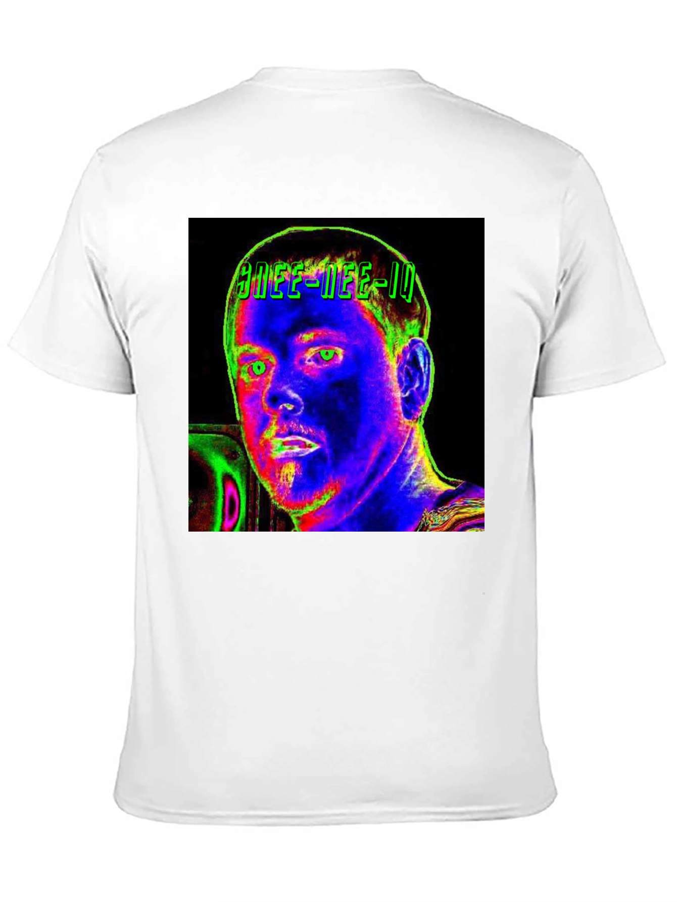 Black Unique Graphic Print Black T-Shirt view 11