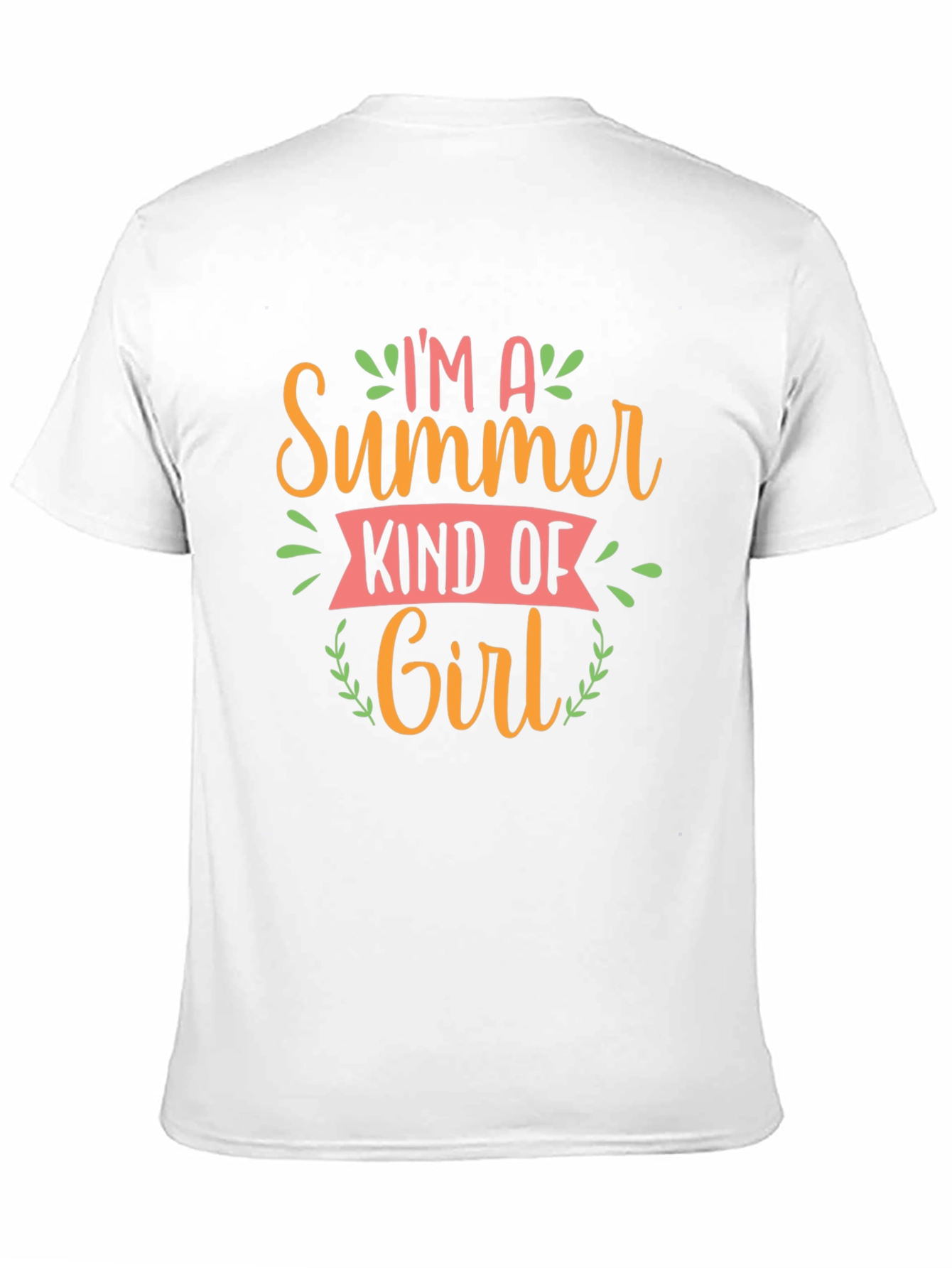 Black Summer Kind of Girl T-Shirt view 11