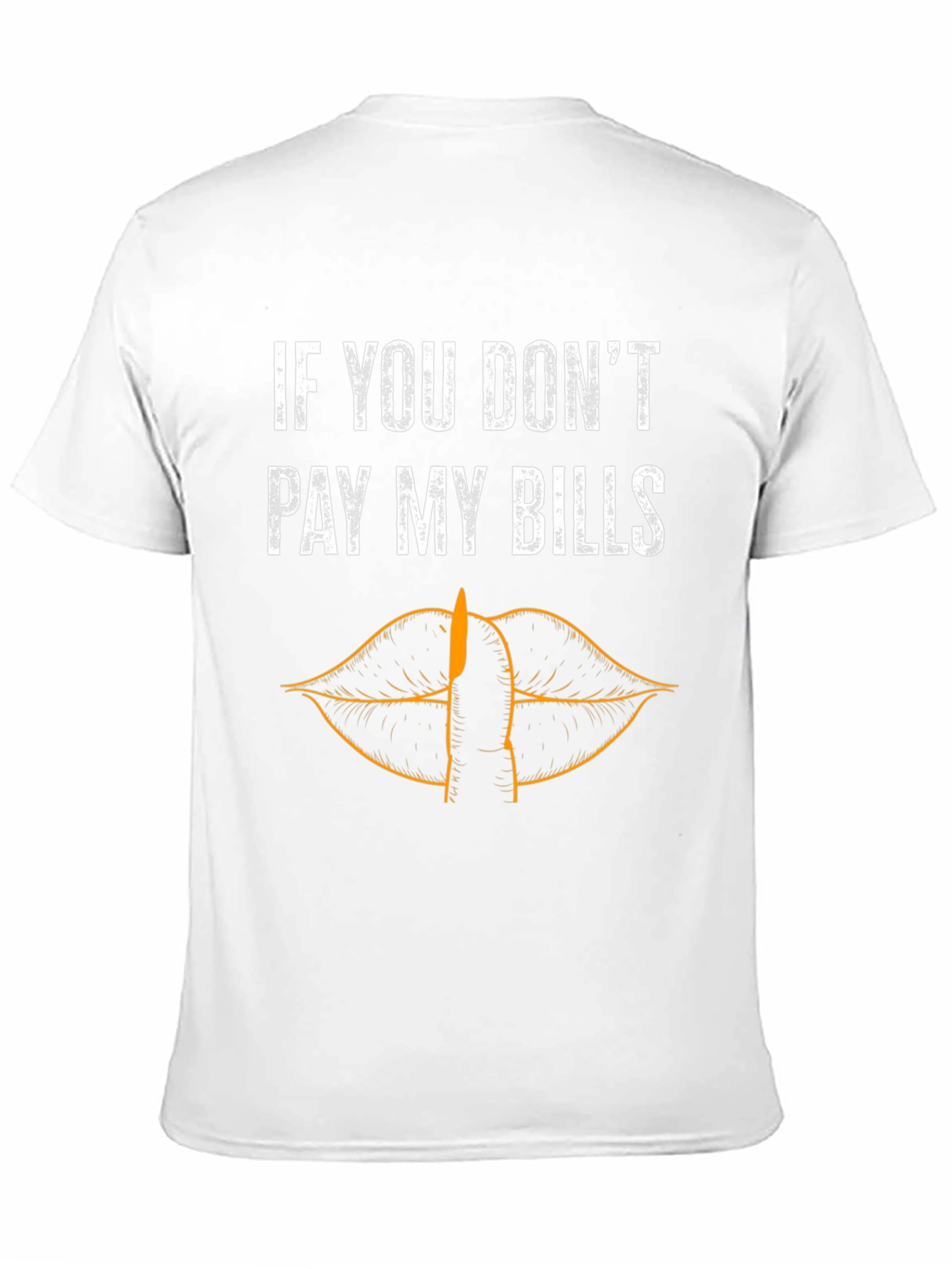 Black Sarcastic "Pay My Bills" Graphic Tee view 11