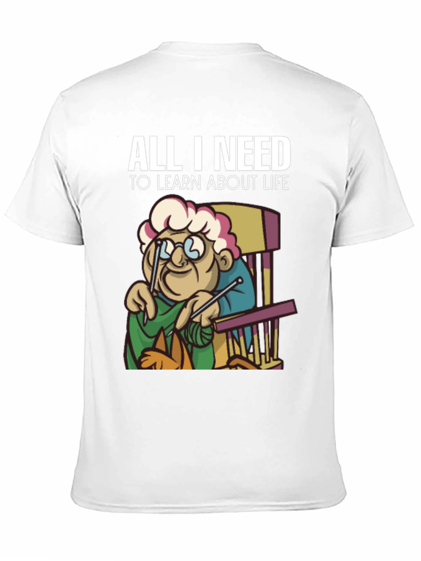 Black All I Need to Learn About Life T-Shirt view 11