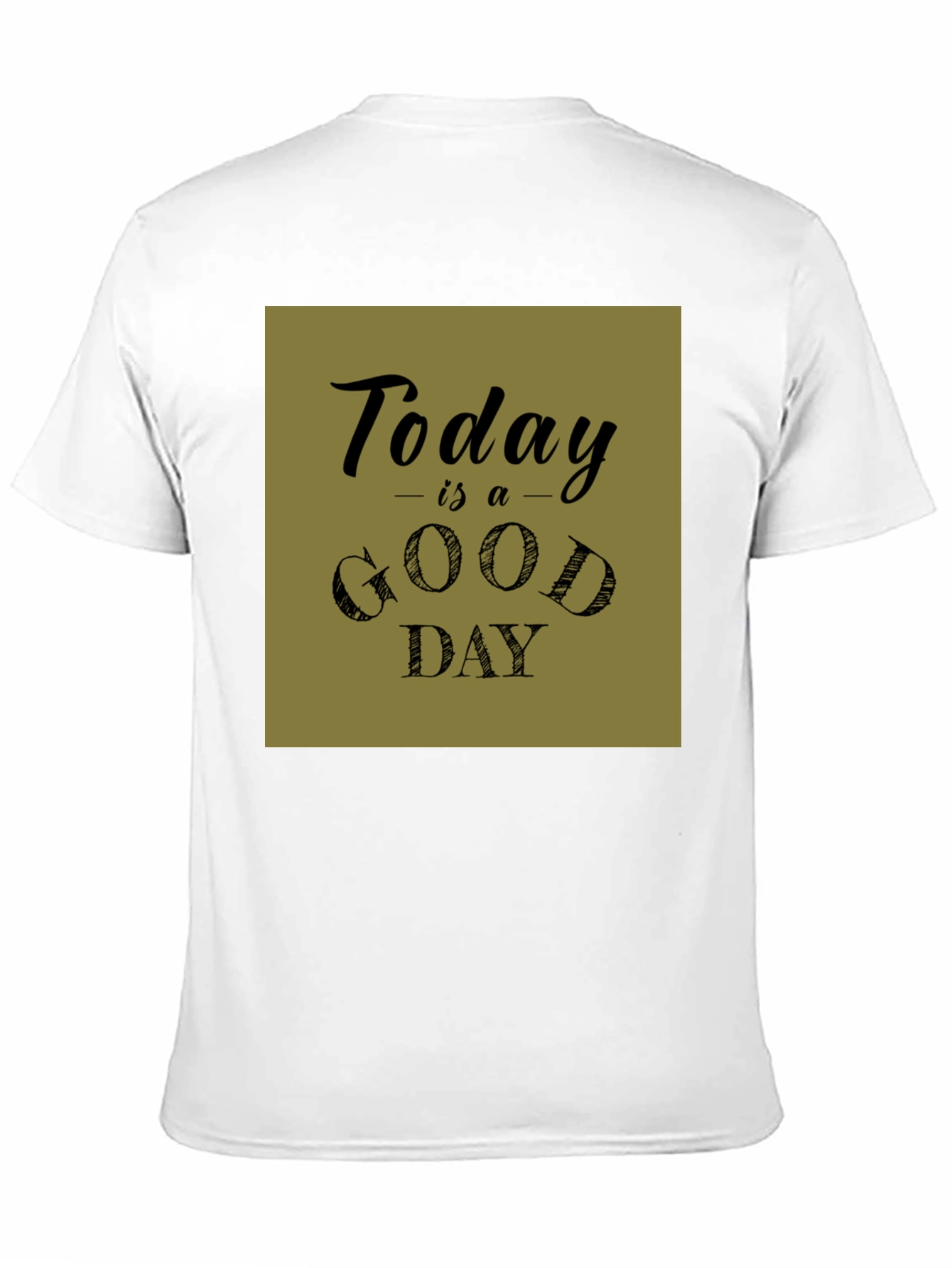 Black Today is a Good Day Graphic Tee view 11