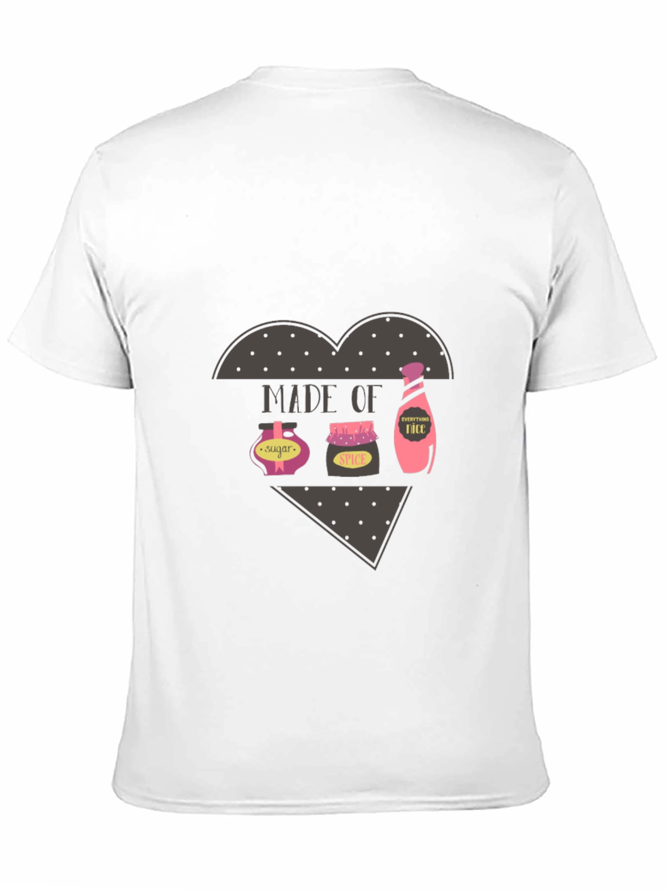 Black Made of Sugar, Spice, & Everything Nice T-Shirt view 11