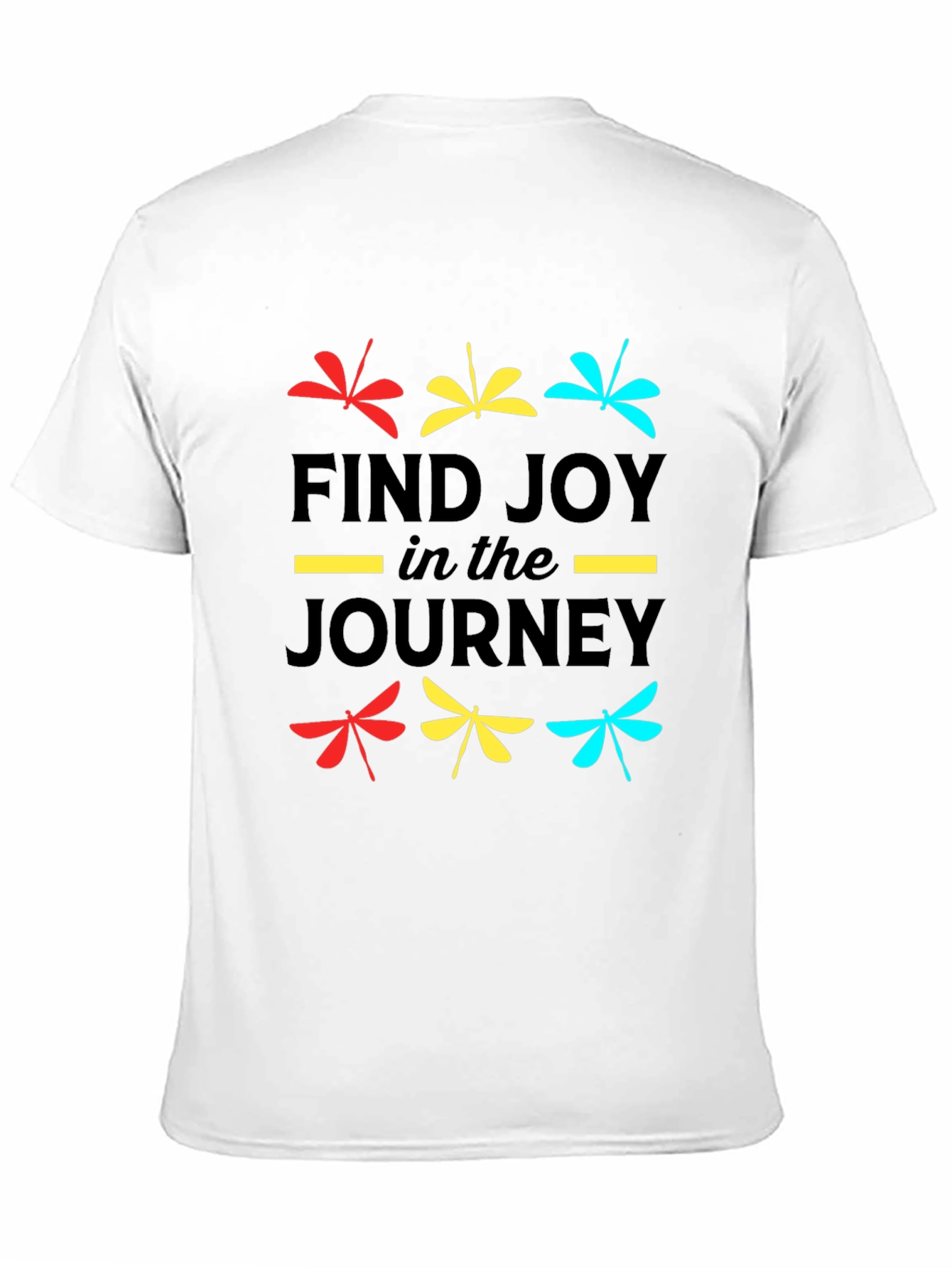 Black Find Joy Dragonfly Graphic Tee view 11