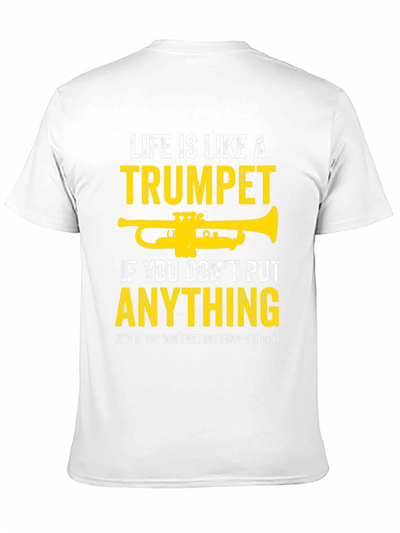Black Life is Like a Trumpet T-Shirt view 11