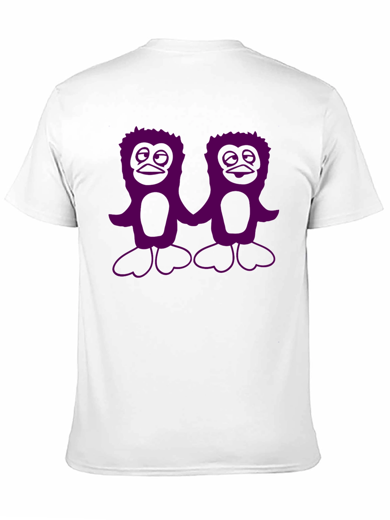 Black Penguin Pals Graphic Tee - Black Cotton Casual Shirt view 11