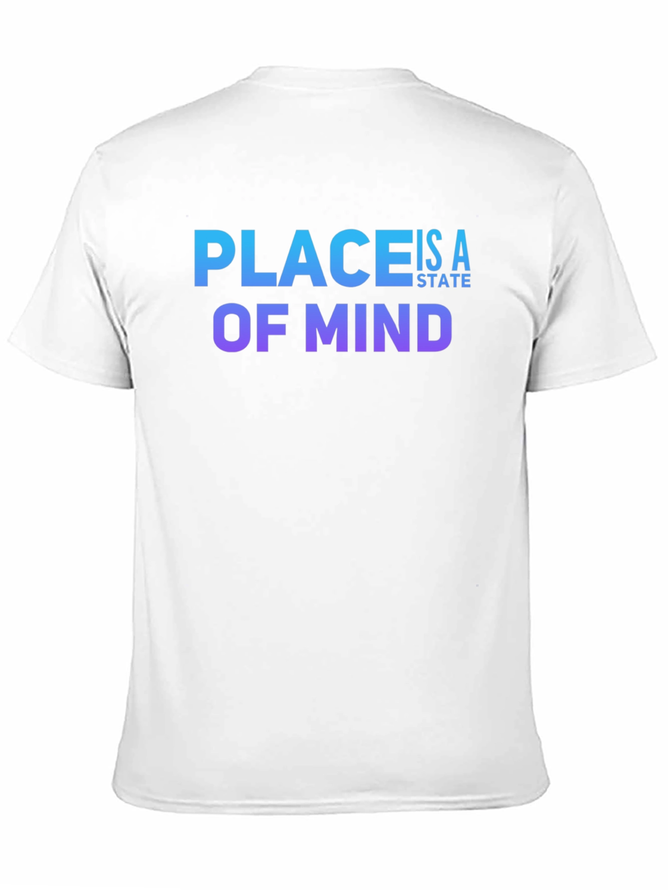 Black Place Is A State Of Mind T-Shirt view 11