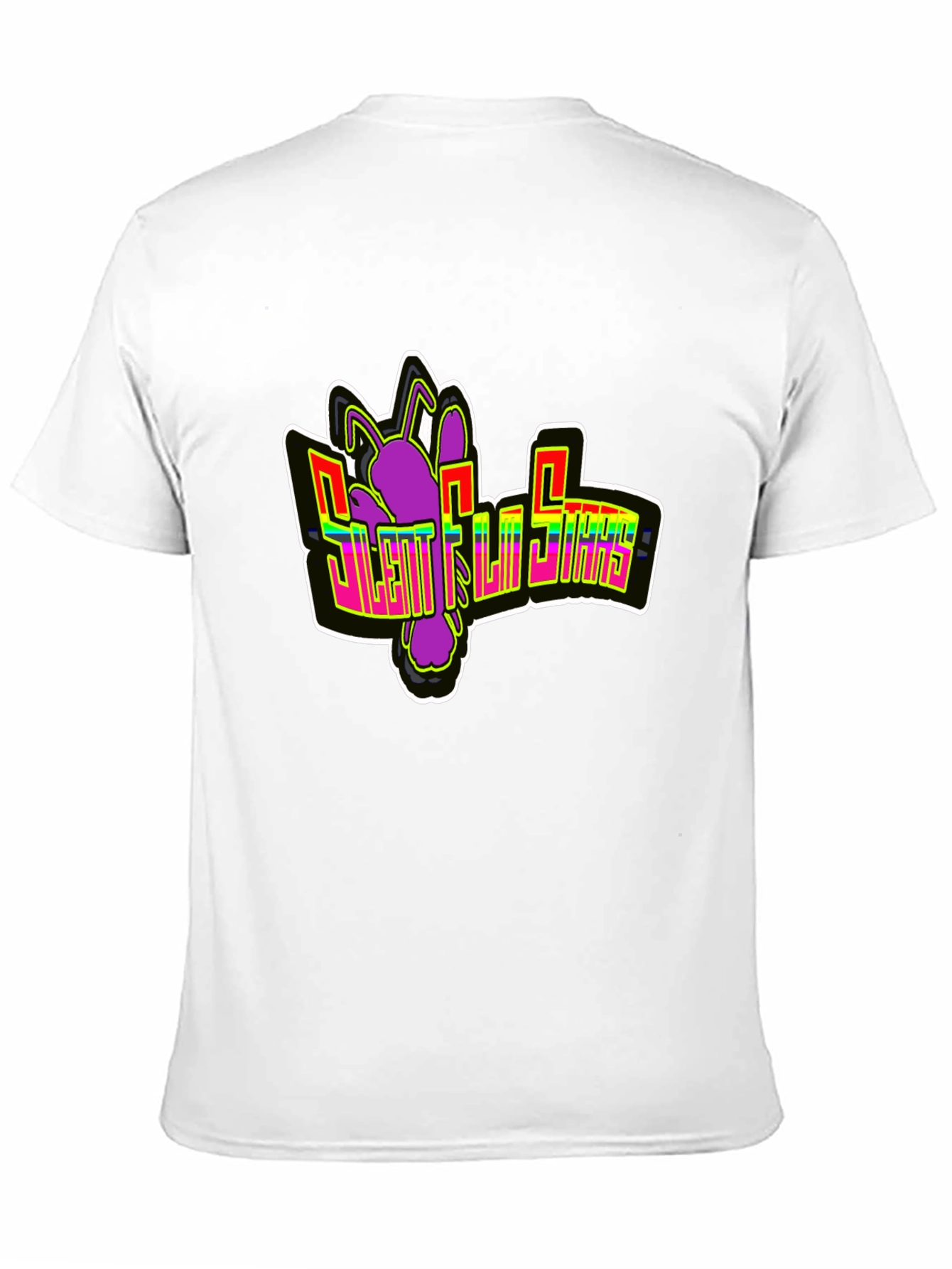 Black Silent Ls In Jihads Graphic Tee - Bold Black T-Shirt view 11